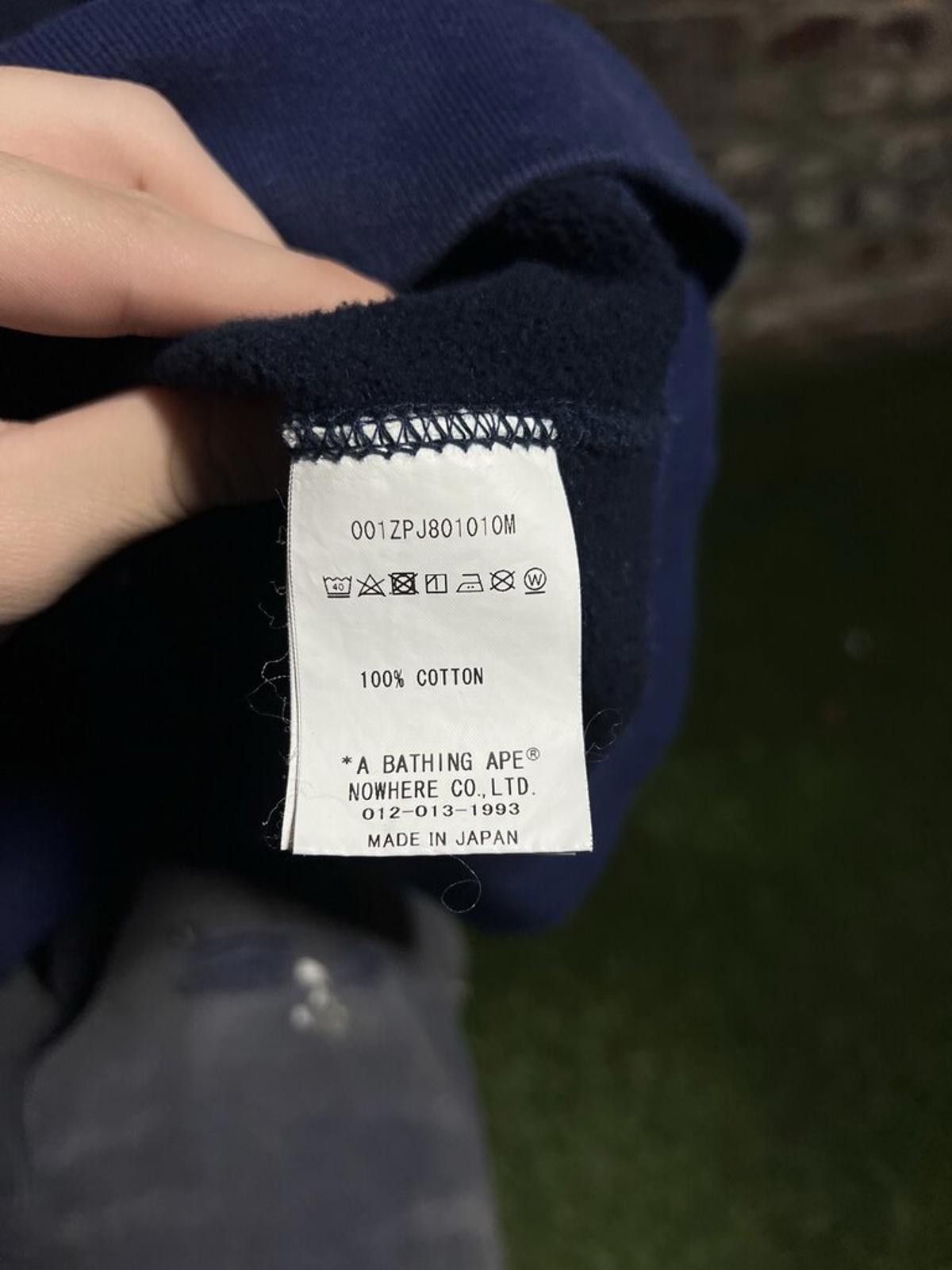 Bape Bape Blue Shark Hoodie Sz.XL Size ONE SIZE - 4 Thumbnail