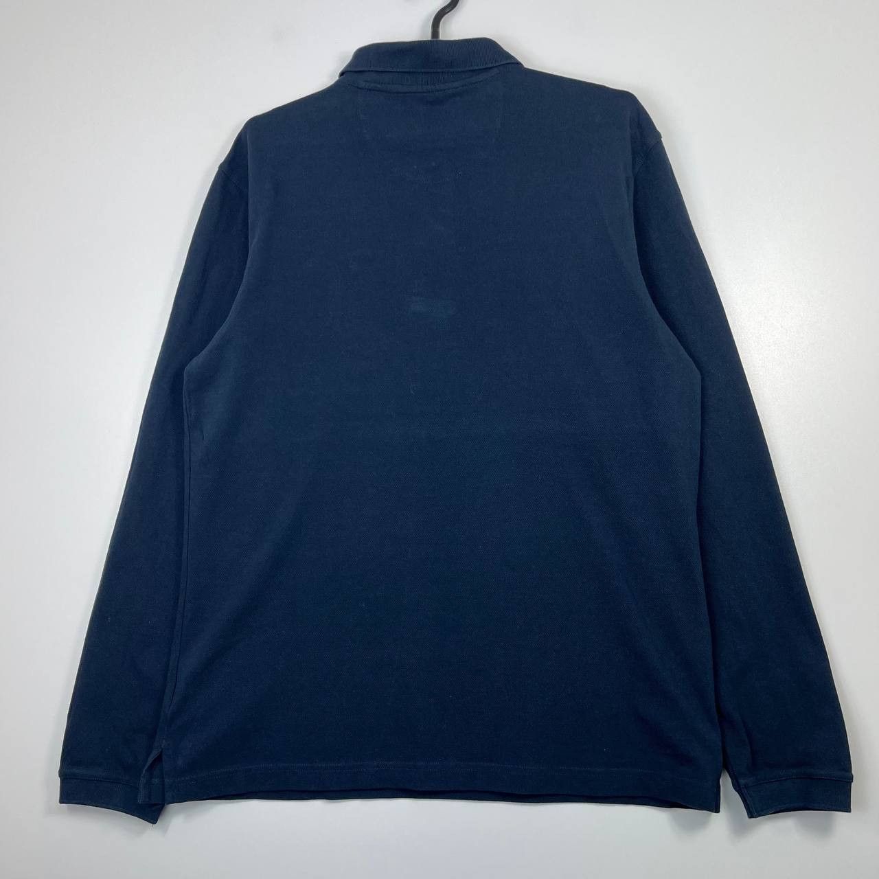 Barbour Barbour Long Sleeve Polo Shirt Mens Navy Blue Size L Size US L / EU 52-54 / 3 - 5 Thumbnail