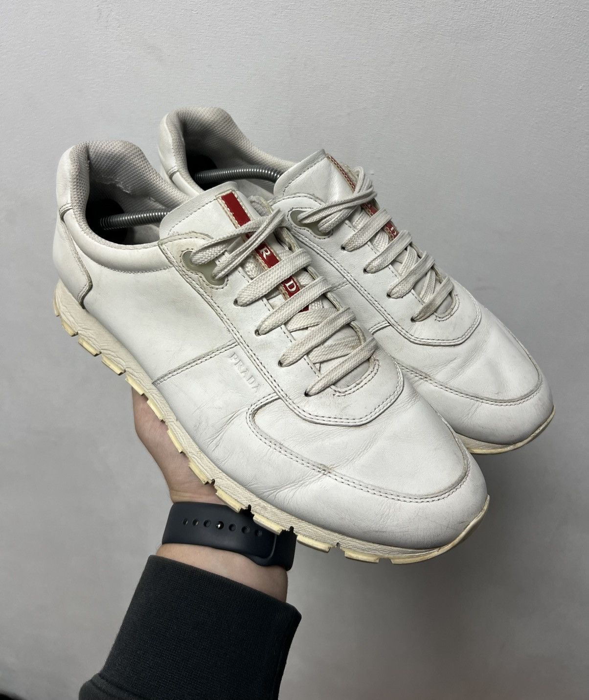 Prada Prada Shoes Vintage White Size US 9.5 / EU 42-43 - 2 Thumbnail