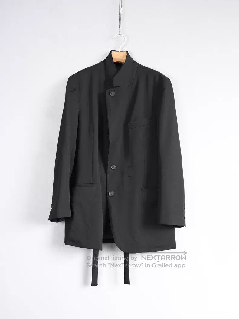 Yohji Yamamoto Yohji Yamamoto 19AW Mafia-style tie-up jacket| Size US L / EU 52-54 / 3 - 1 Thumbnail