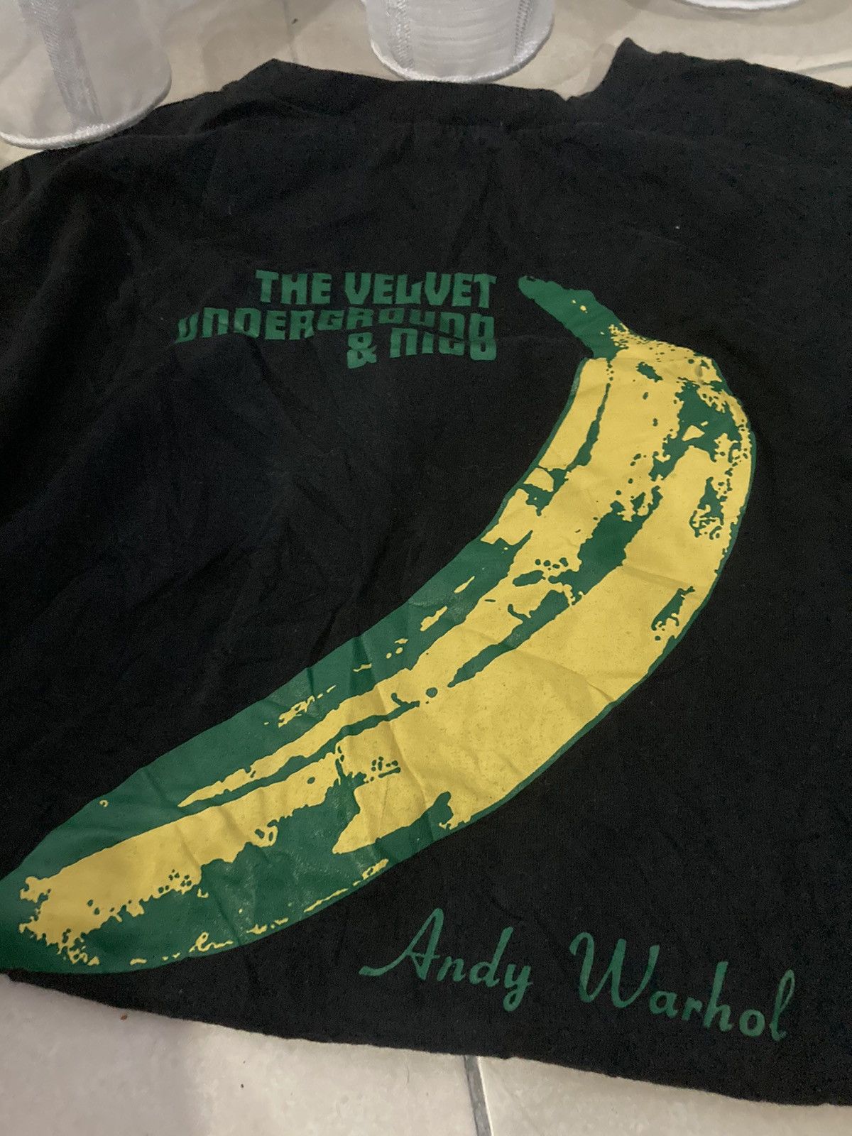 Andy Warhol × Band Tees × Vintage Vintage Velvet Underground & Nico by Andy Warhol Size US L / EU 52-54 / 3 - 3 Thumbnail