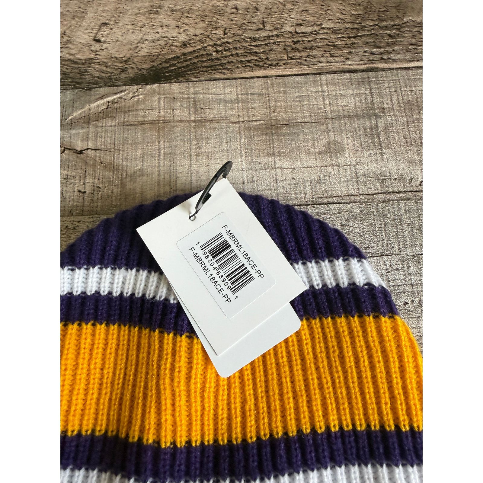 NFL NWT Minnesota Vikings Winter Hat Size ONE SIZE - 2 Thumbnail