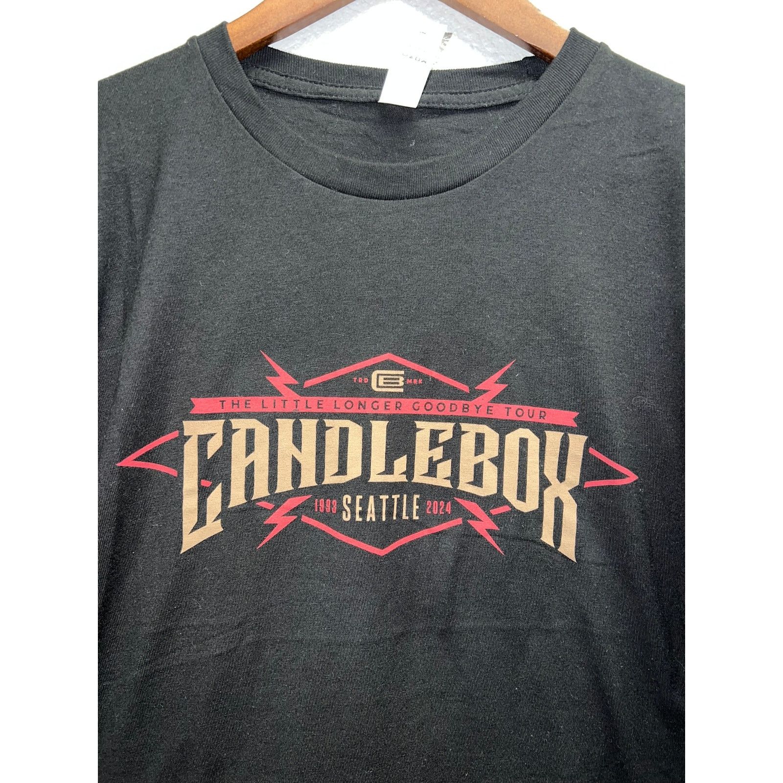 Tultex Candlebox Seattle Shirt Tour Concert Candle Box Tee Medium Size US M / EU 48-50 / 2 - 2 Thumbnail