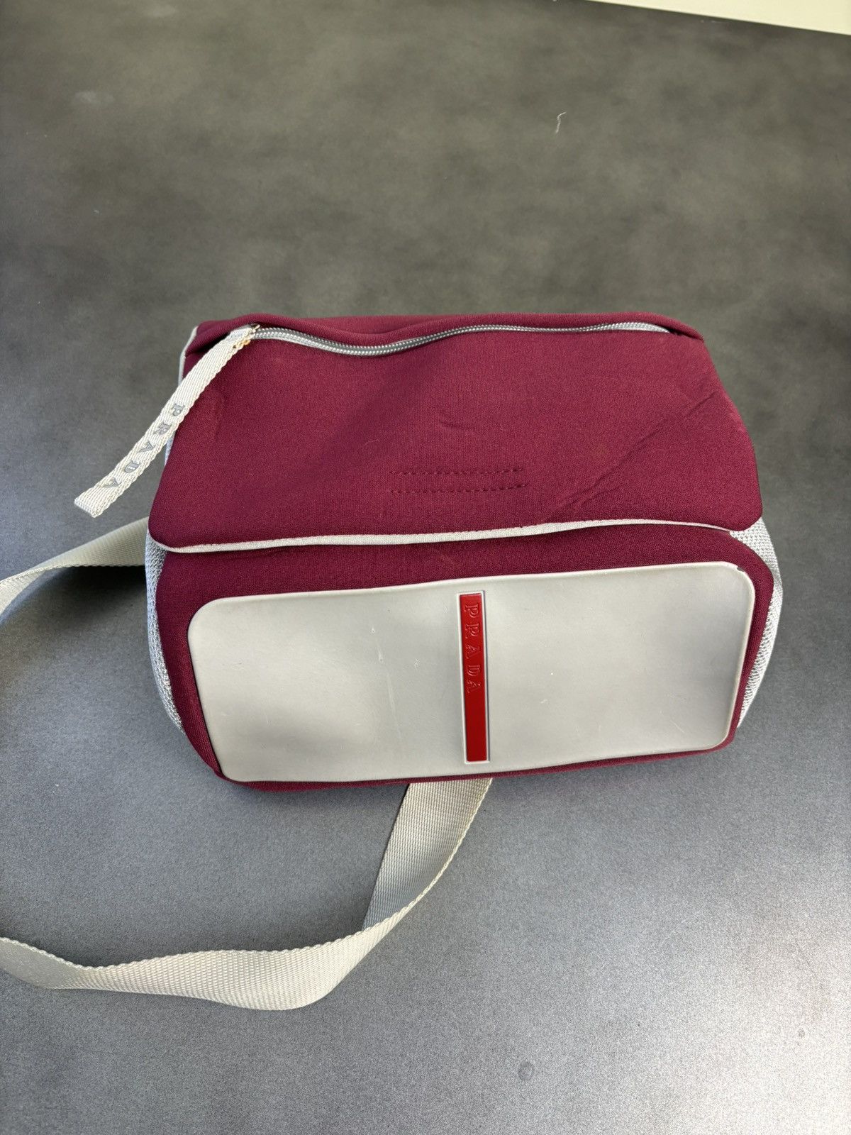 Prada × Vintage S/S 2000 Prada Sport Bag Prada Crossbody Messenger Mesh Line Size ONE SIZE - 5 Thumbnail