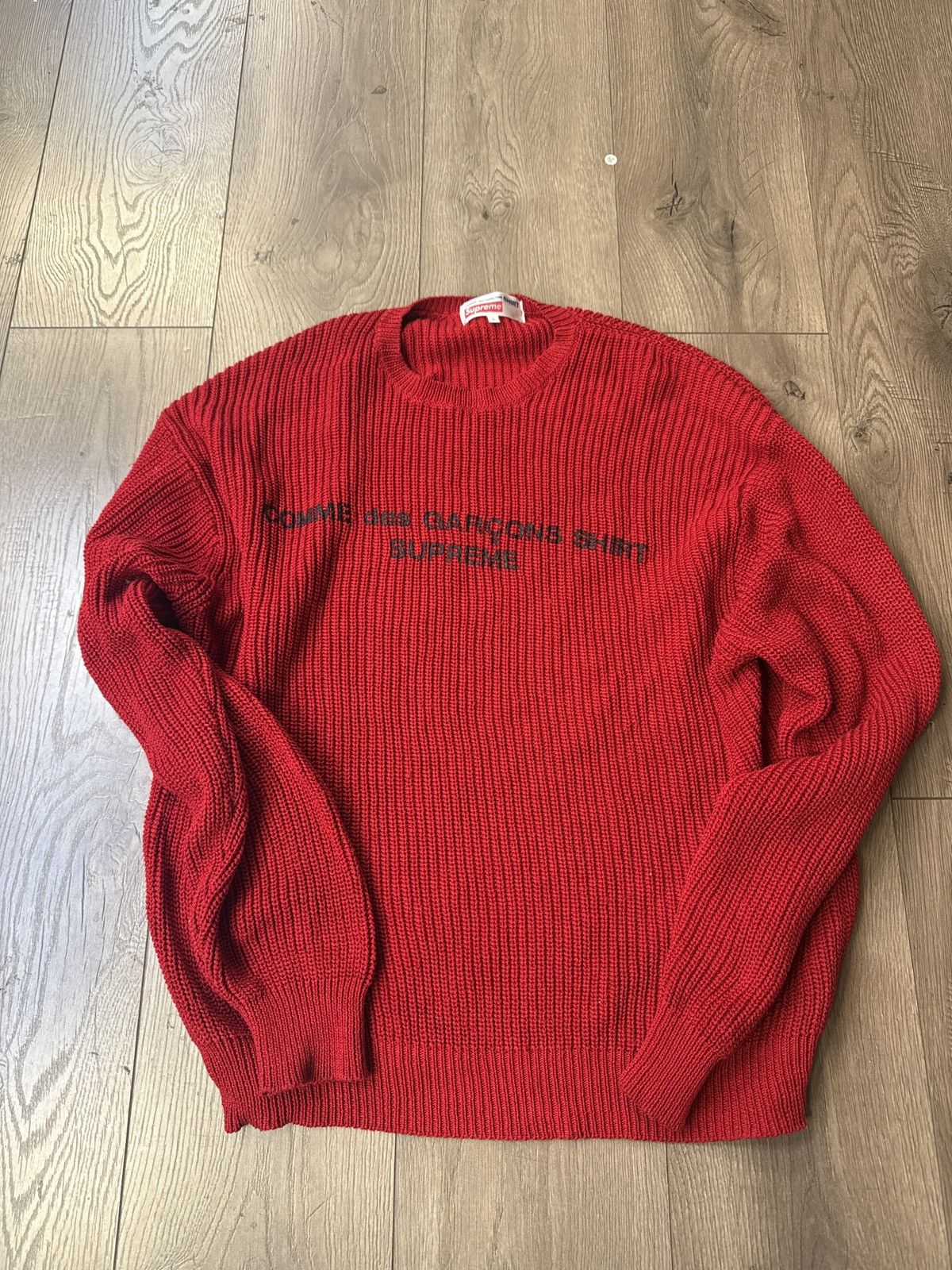 Supreme Comme Des Garcons Sweater | Grailed