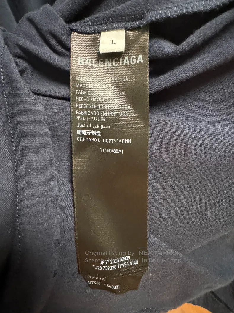 Balenciaga Balenciaga BE NICE T-shirt, short-sleeve, deep blue ultra- Size US S / EU 44-46 / 1 - 5 Thumbnail