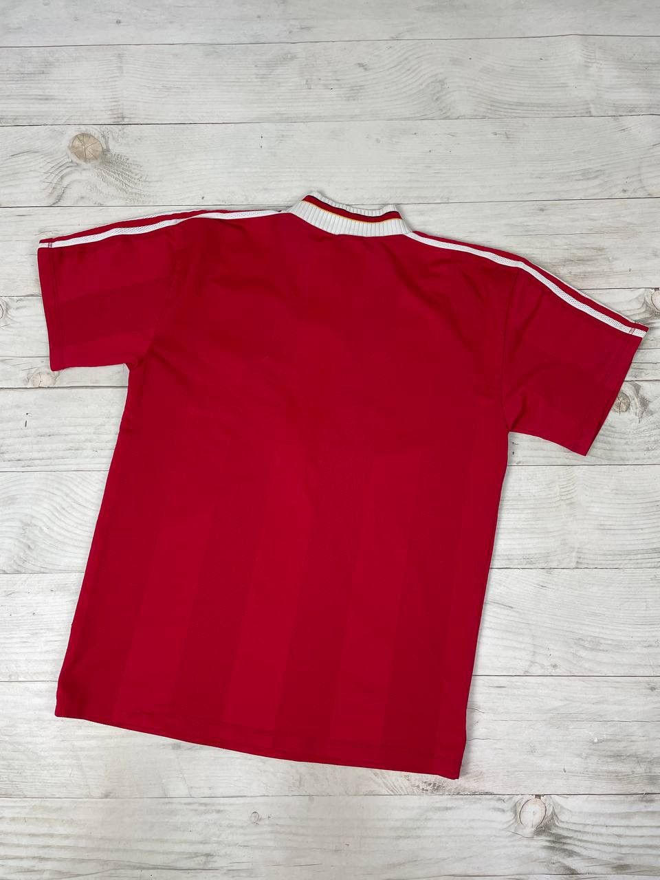 Adidas Vintage Adidas Liverpool 1995 1996 Home Shirt Soccer Jersey Size US XL / EU 56 / 4 - 11 Thumbnail