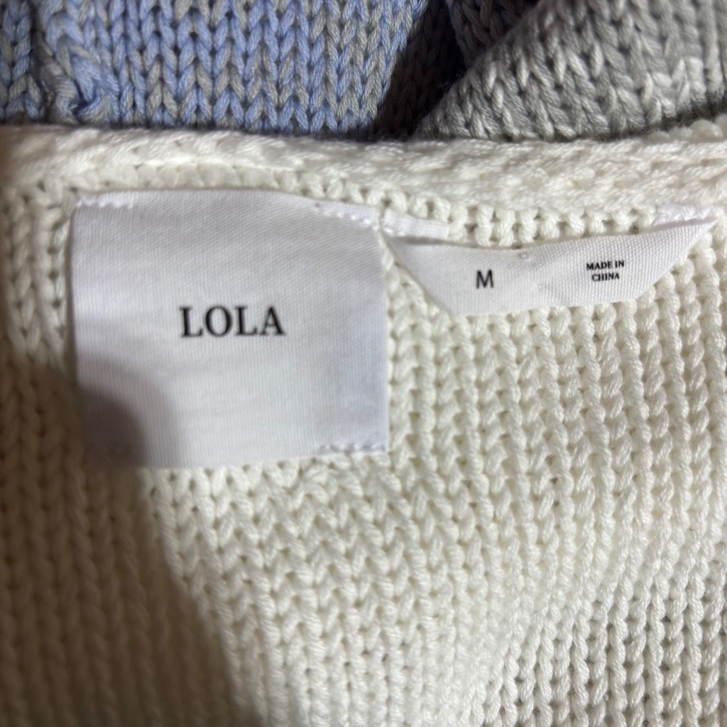 Other Lola Ombre Knit Stripe Open Front Hooded Cardigan Sweater M Size M / US 6-8 / IT 42-44 - 3 Thumbnail
