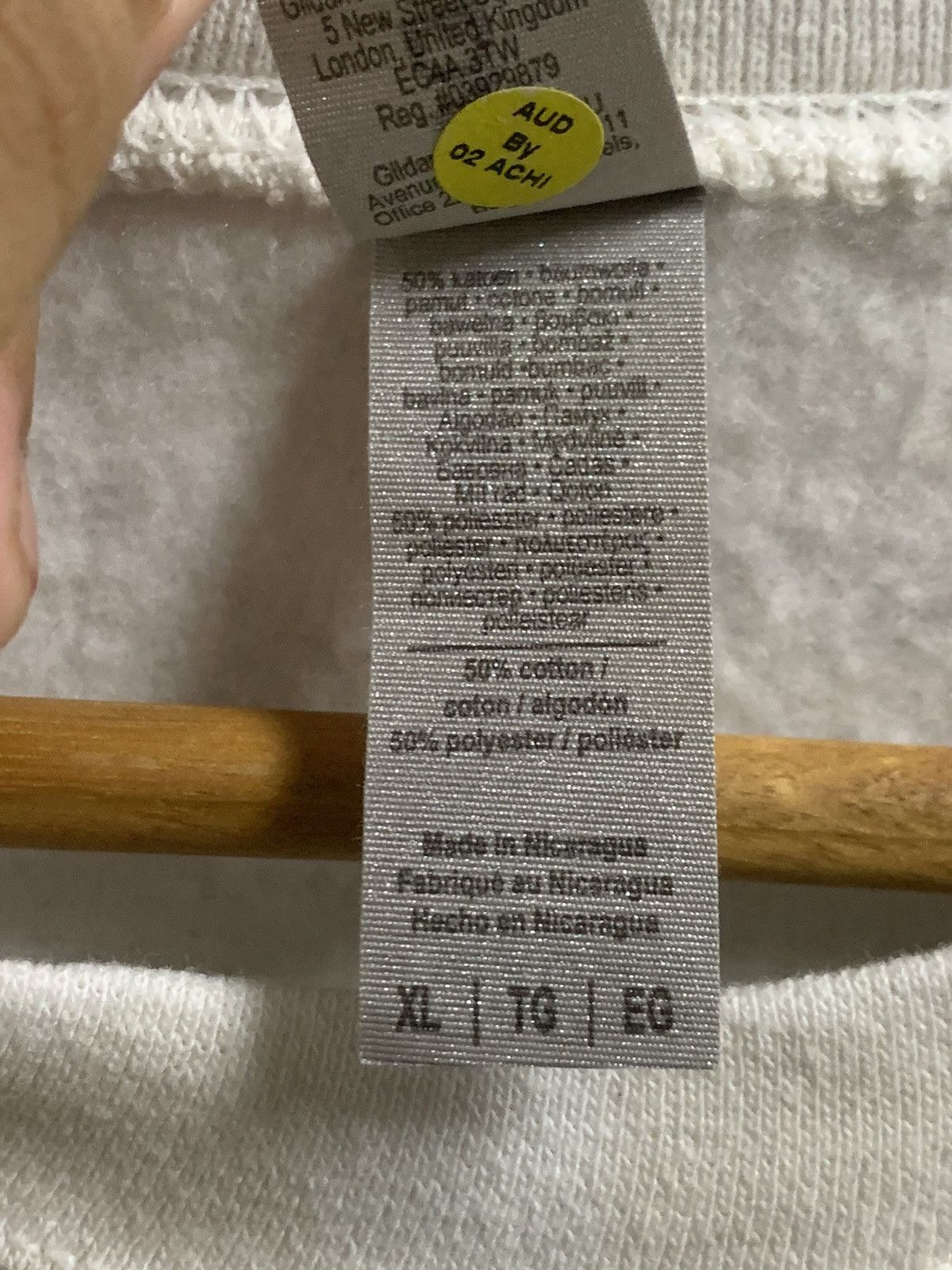 Gildan × Vintage Vintage sorry Sweater Size US XL / EU 56 / 4 - 12 Thumbnail