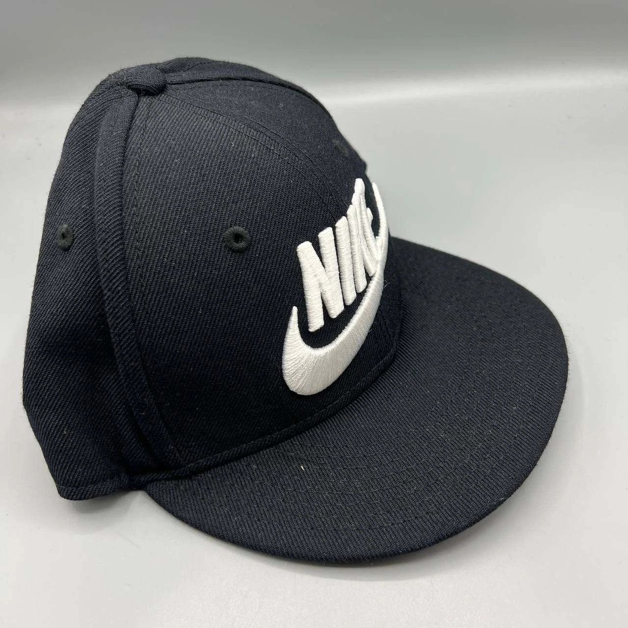 Nike Nike True Swoosh Hat Men Black Embroidered Snap Back Cap Size ONE SIZE - 7 Thumbnail