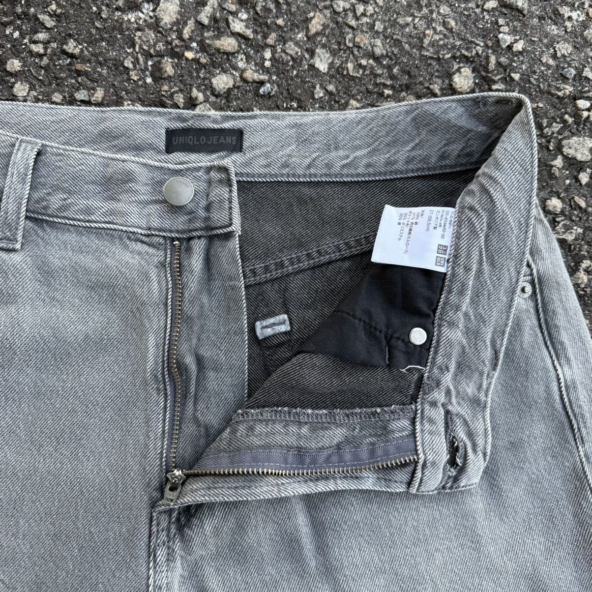 Japanese Brand Vintage Japanese Brand Flare Faded Black Denim Jean Pants Size US 31 - 7 Thumbnail