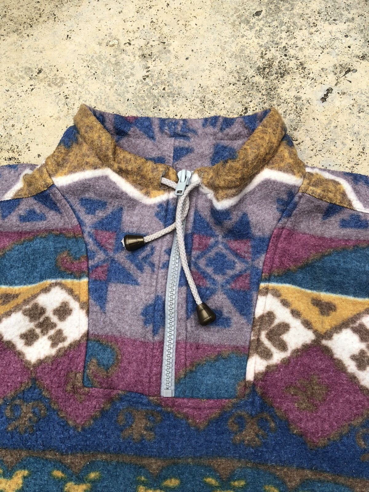 Norton Norton Navajo Half Zipper Fleece Jacket Size US M / EU 48-50 / 2 - 3 Thumbnail
