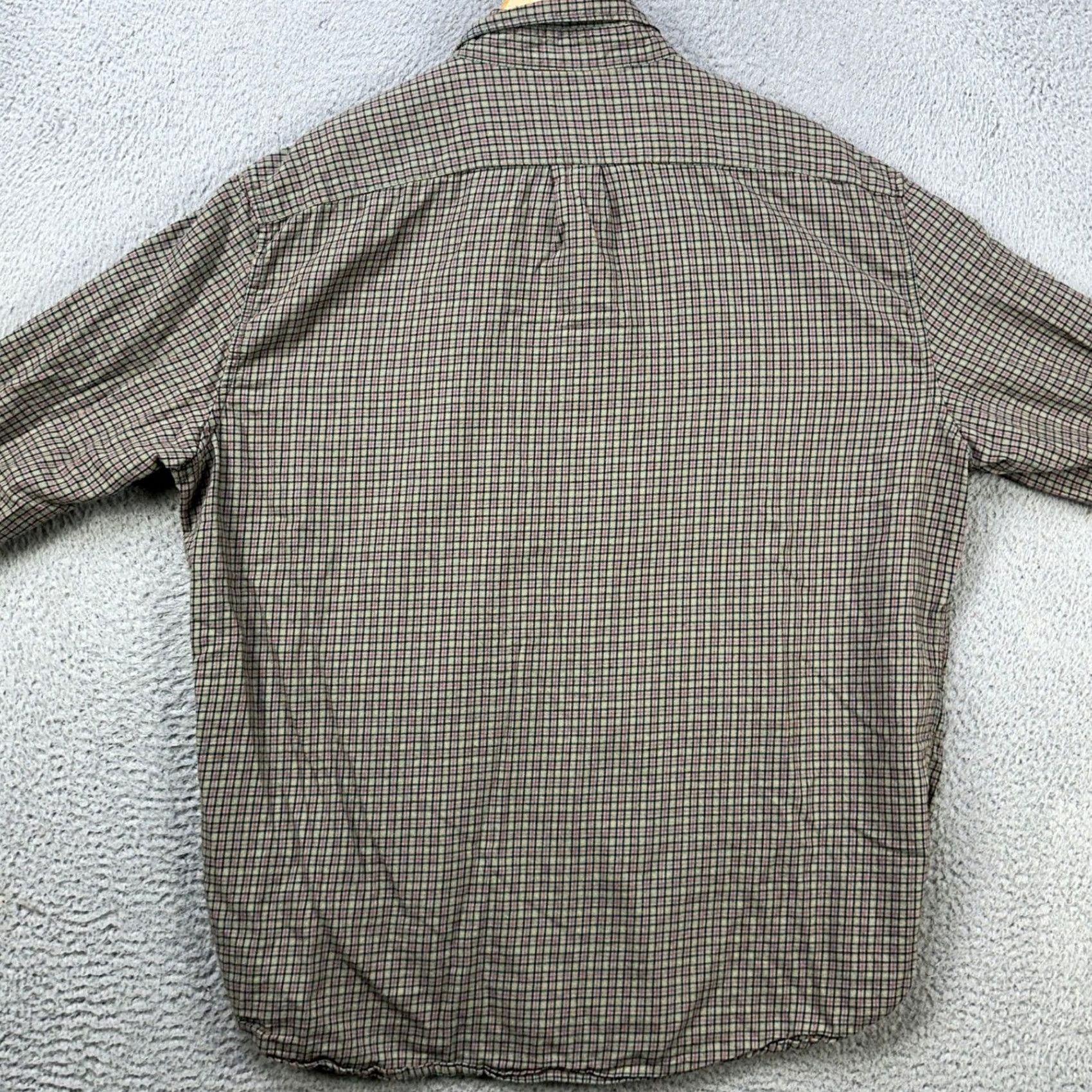 J.Crew J Crew Shirt Button Down Mens 2XL Brown Red Plaid Pocket Classic Size US XXL / EU 58 / 5 - 2 Thumbnail