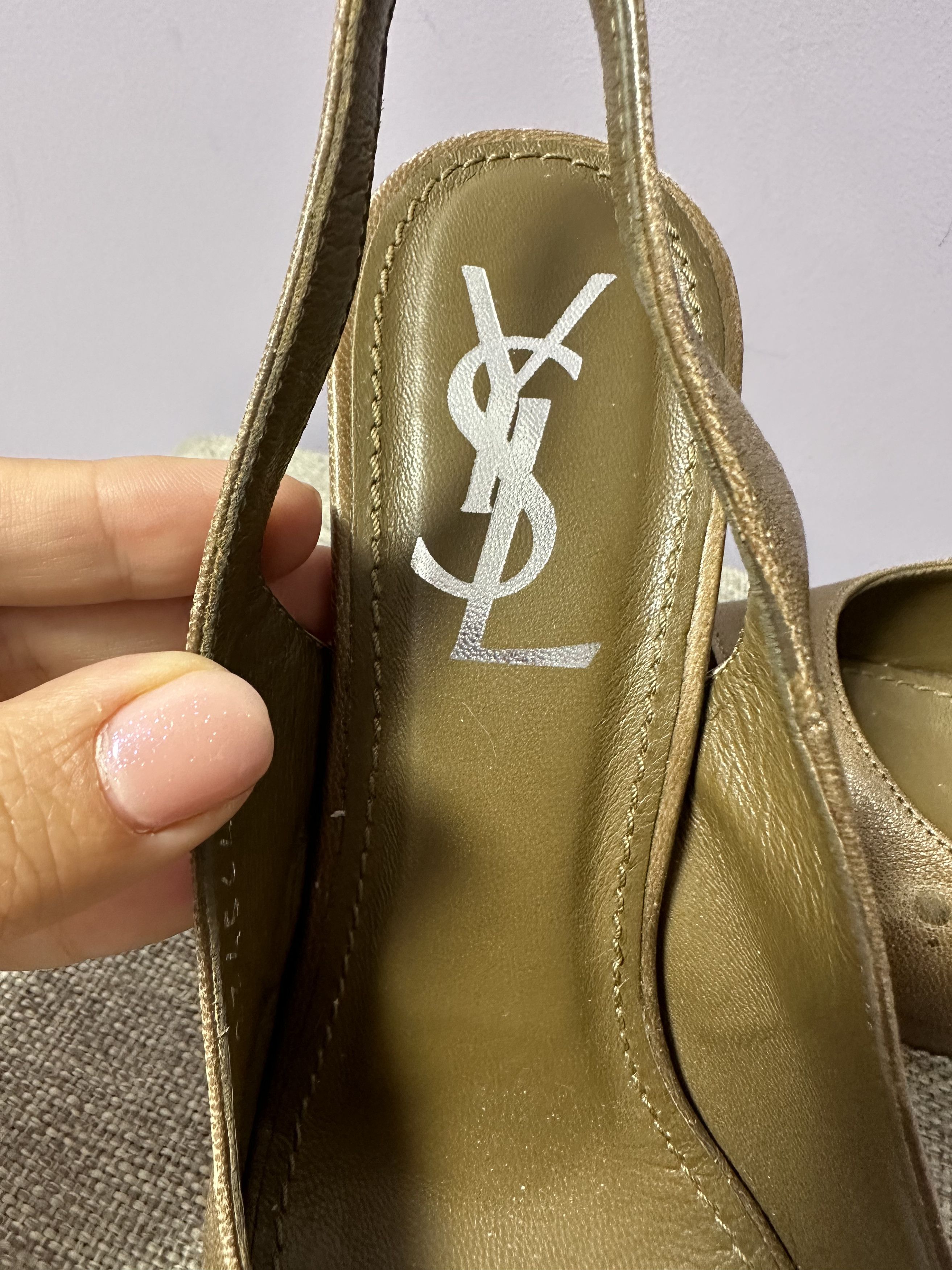 Vintage × Yves Saint Laurent yves saint laurent heel platform vintage Size US 6 / IT 36 - 5 Thumbnail
