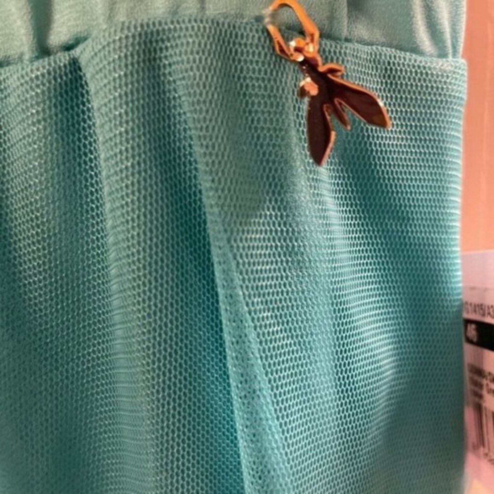 Patrizia Pepe Patrizia Pepe Tulle Knee length skirt Turquoise size 10 Size 32" / US 10 / IT 46 - 4 Thumbnail