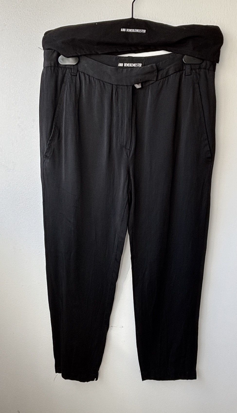 Ann Demeulemeester cropped pencil trouser