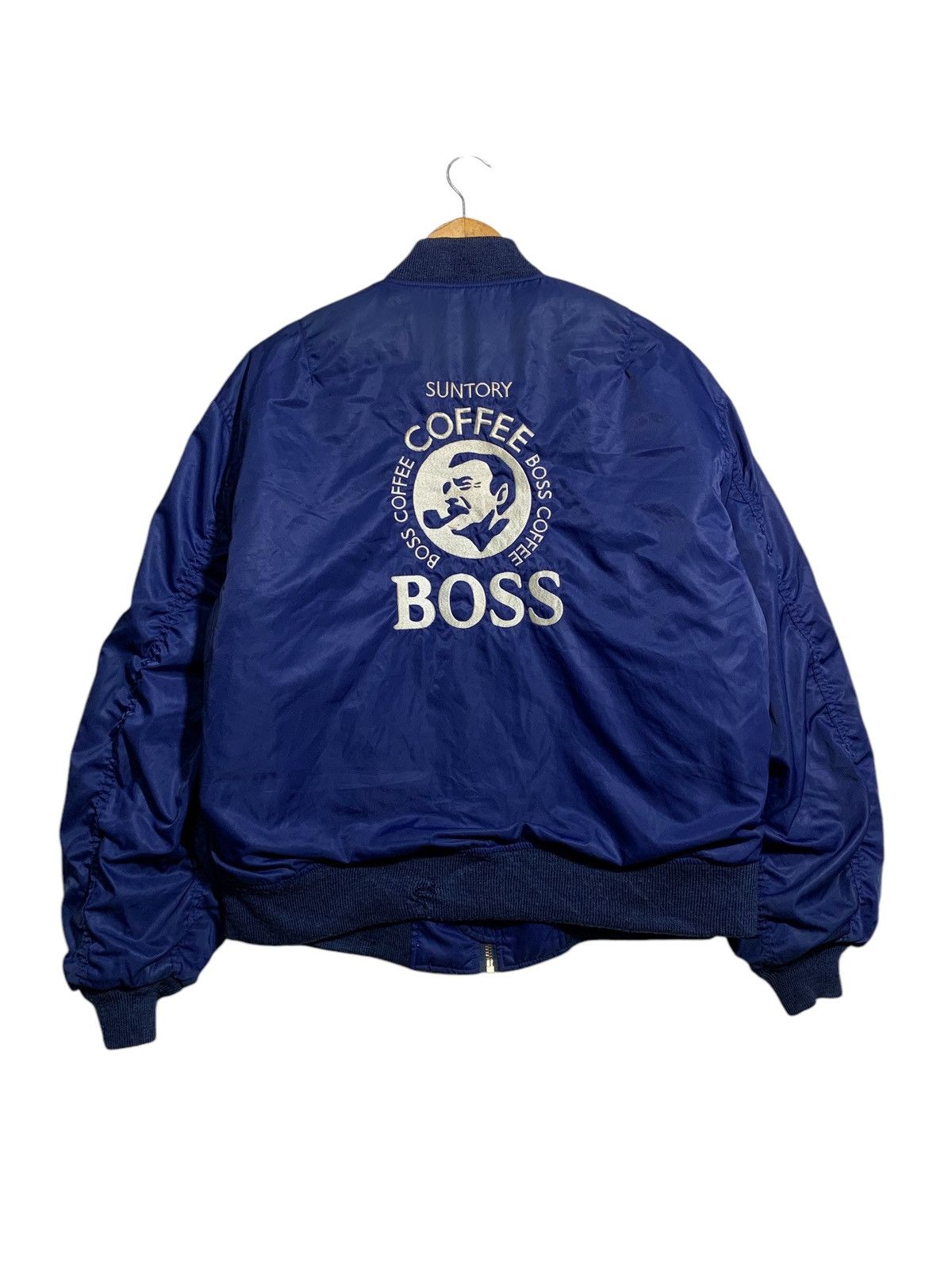 🔥BOSS SUNTORY COFFEE BOMBER JACKETS