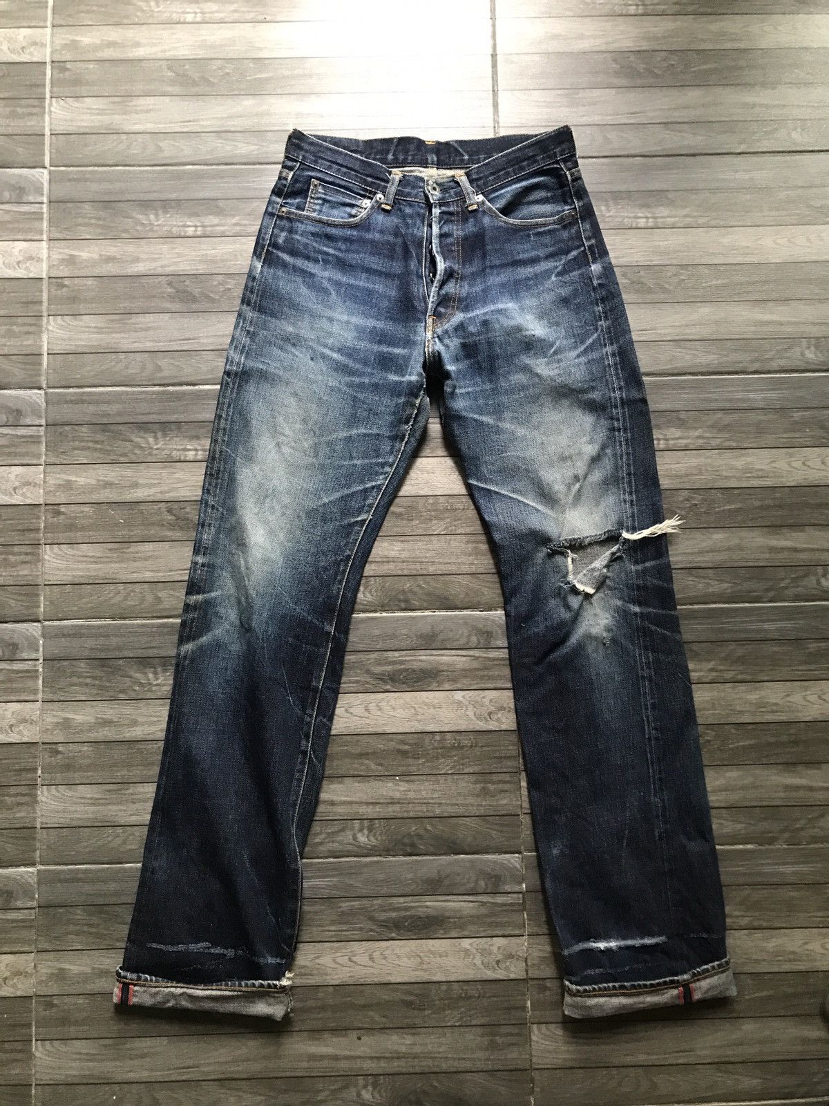 Boycott × Vintage Vintage japanese selvedge denim Boycott Size US 32 / EU 48 - 1 Thumbnail
