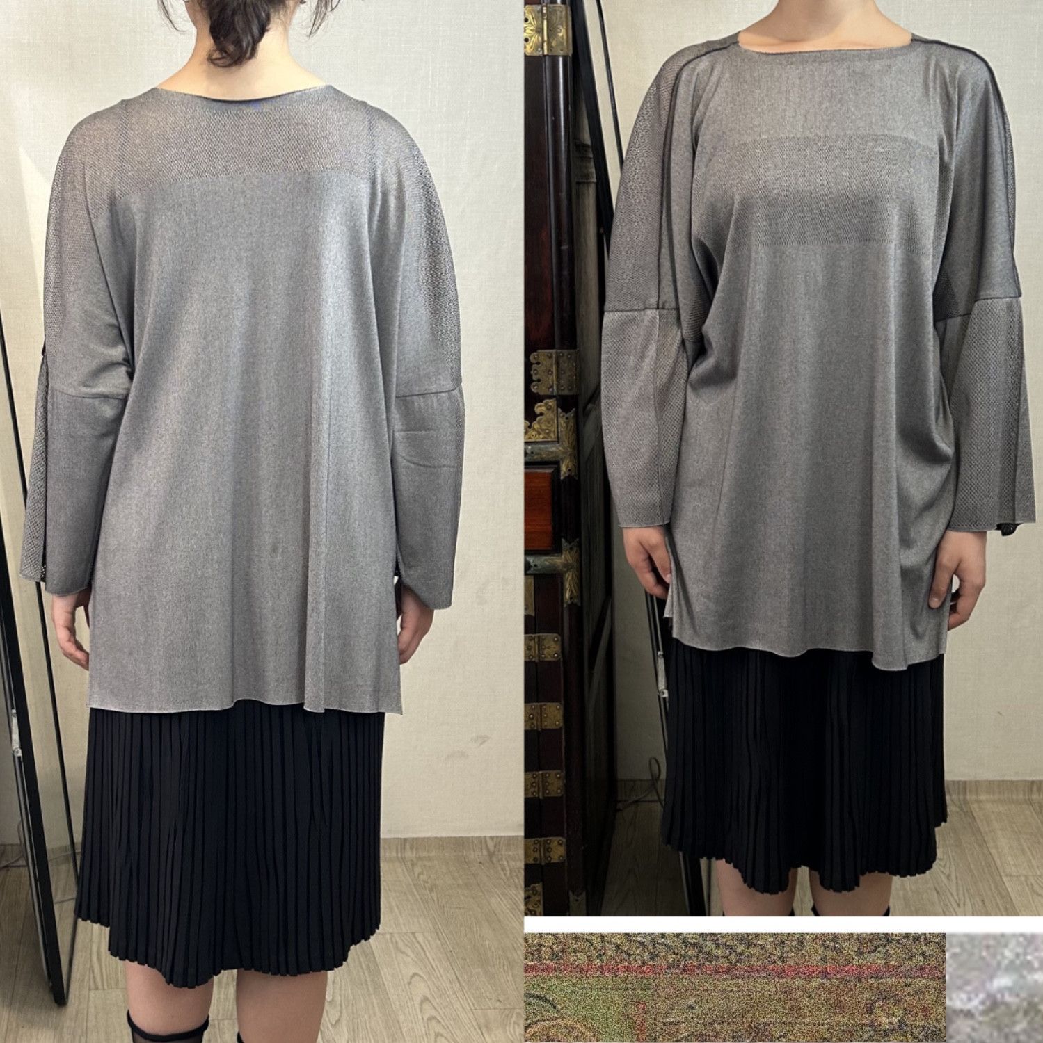 Pleats Please Issey Miyake PLEATS PLEASE ISSEY MIYAKE T SHIRT Size L / US 10 / IT 46 - 1 Thumbnail