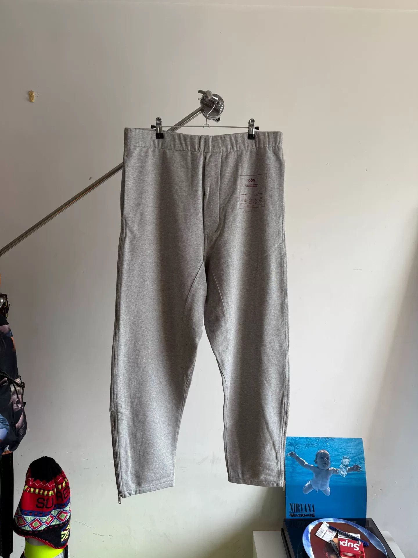 Maison Margiela Maison Margiela Gray Sweatpants Size 48 Size US 32 / EU 48 - 1 Thumbnail