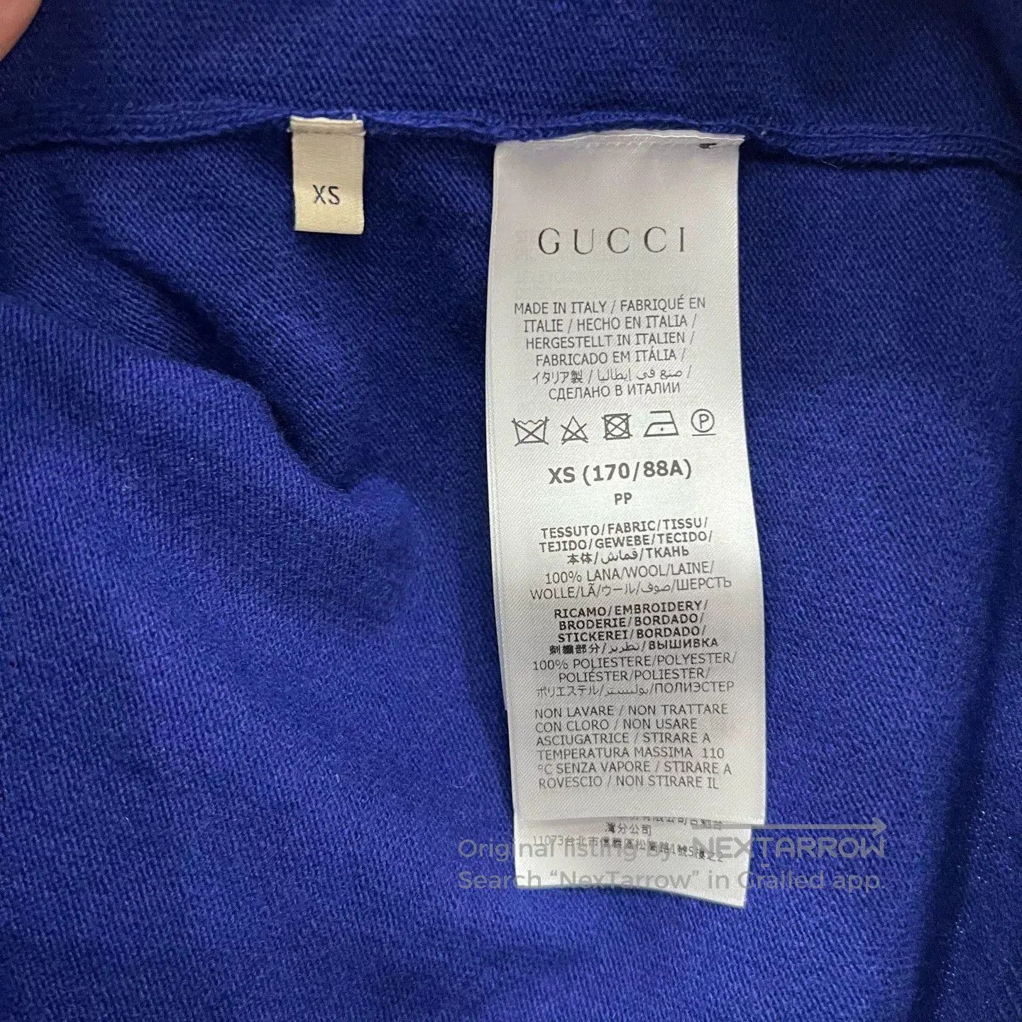 Japanese Brand Gucci x Adidas Classic Logo Knit Hoodie. Size US XS / EU 42 / 0 - 6 Thumbnail