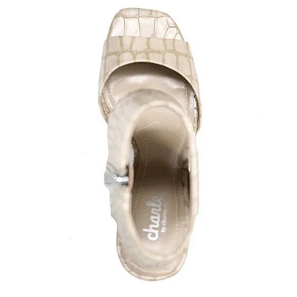 Vacation Charles by Charles David Gently Faux Leather Open-Toe Bootie Size US 8 / IT 38 - 4 Thumbnail
