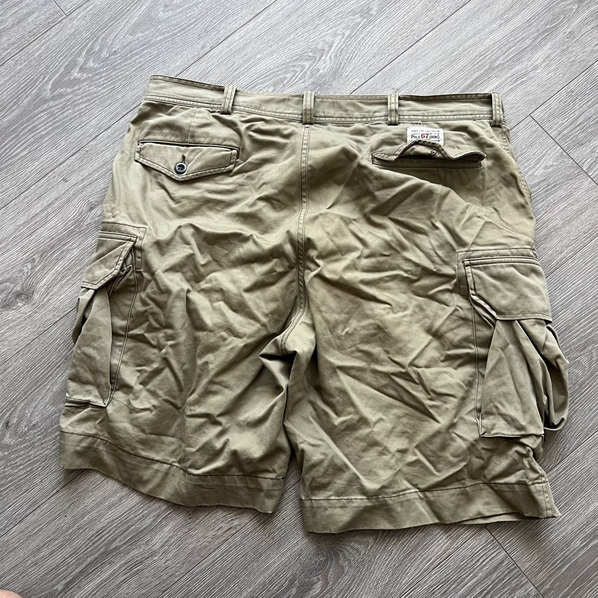 Polo Ralph Lauren Vintage Polo Ralph Lauren Cargo Shorts faded used Size US 40 / EU 56 - 8 Thumbnail