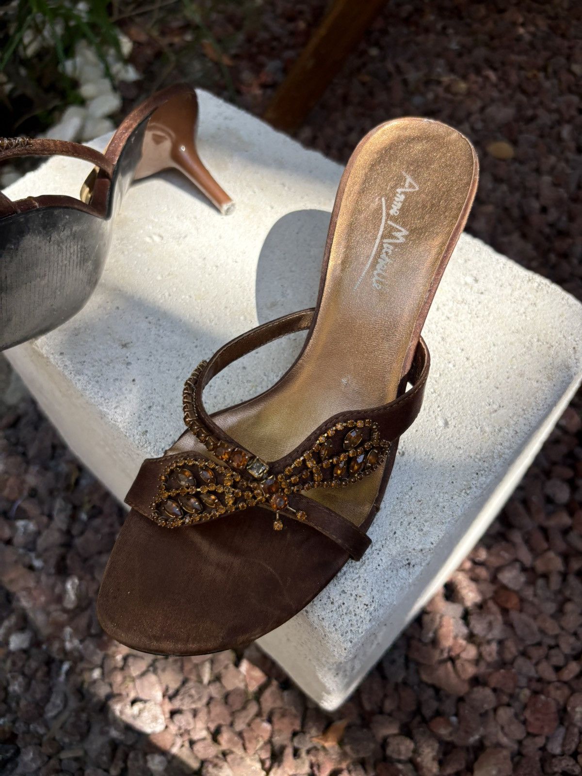 Vintage Anne Michelle mules Size US 6.5 / IT 36.5 - 14 Thumbnail