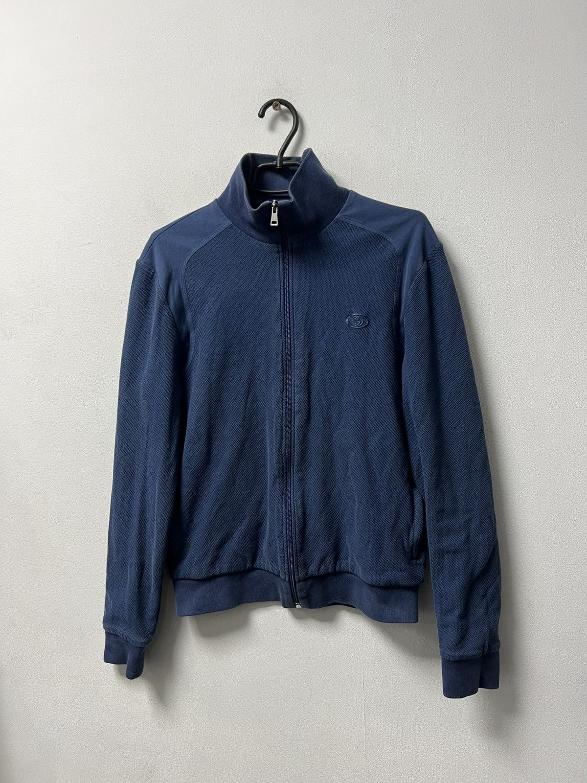 Gucci Grey Full Zip Sweatshirt Luxury Mens Size M