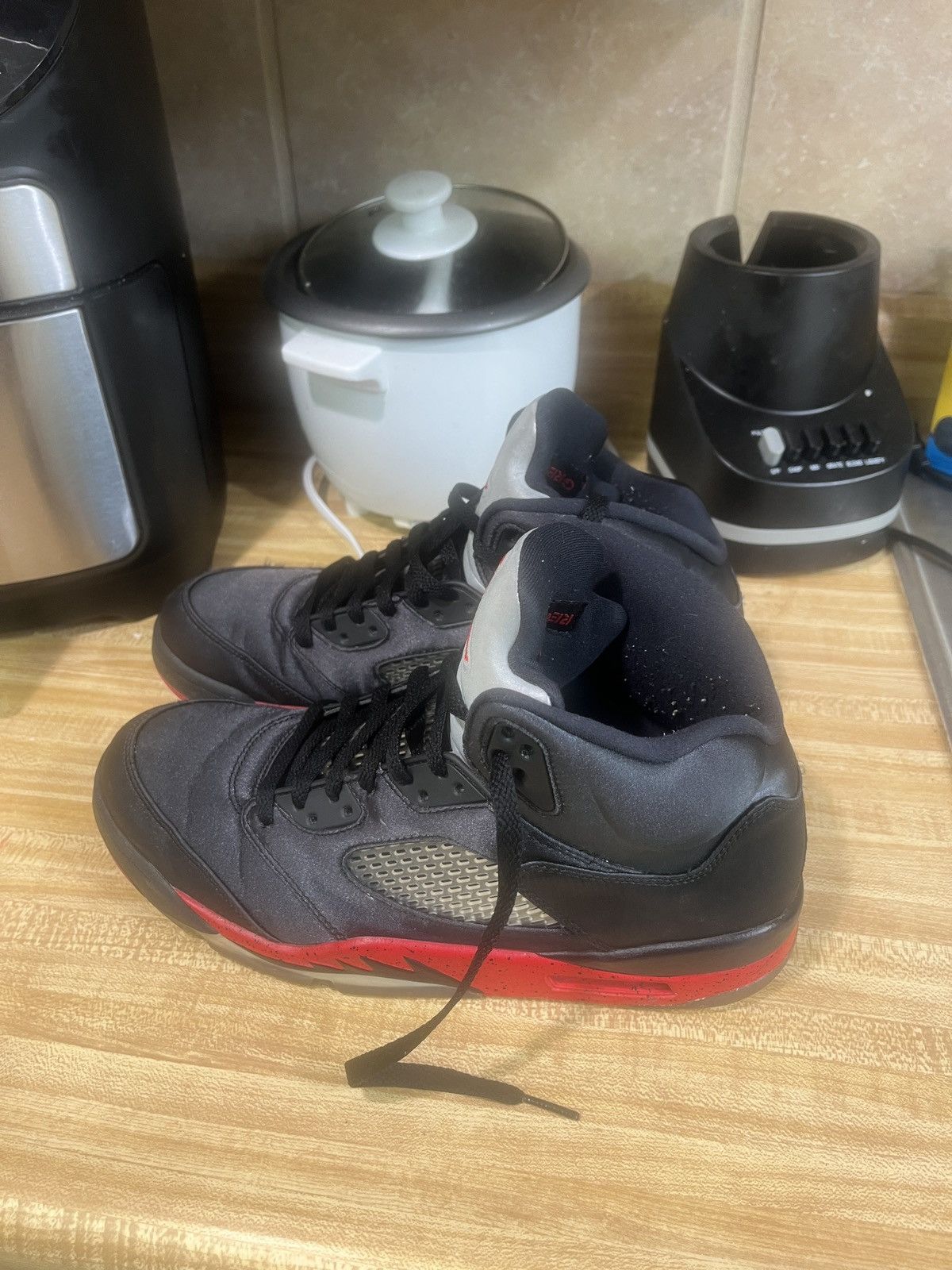 Jordan Brand × Nike Jordan 5 satin Size US 11 / EU 44 - 3 Thumbnail