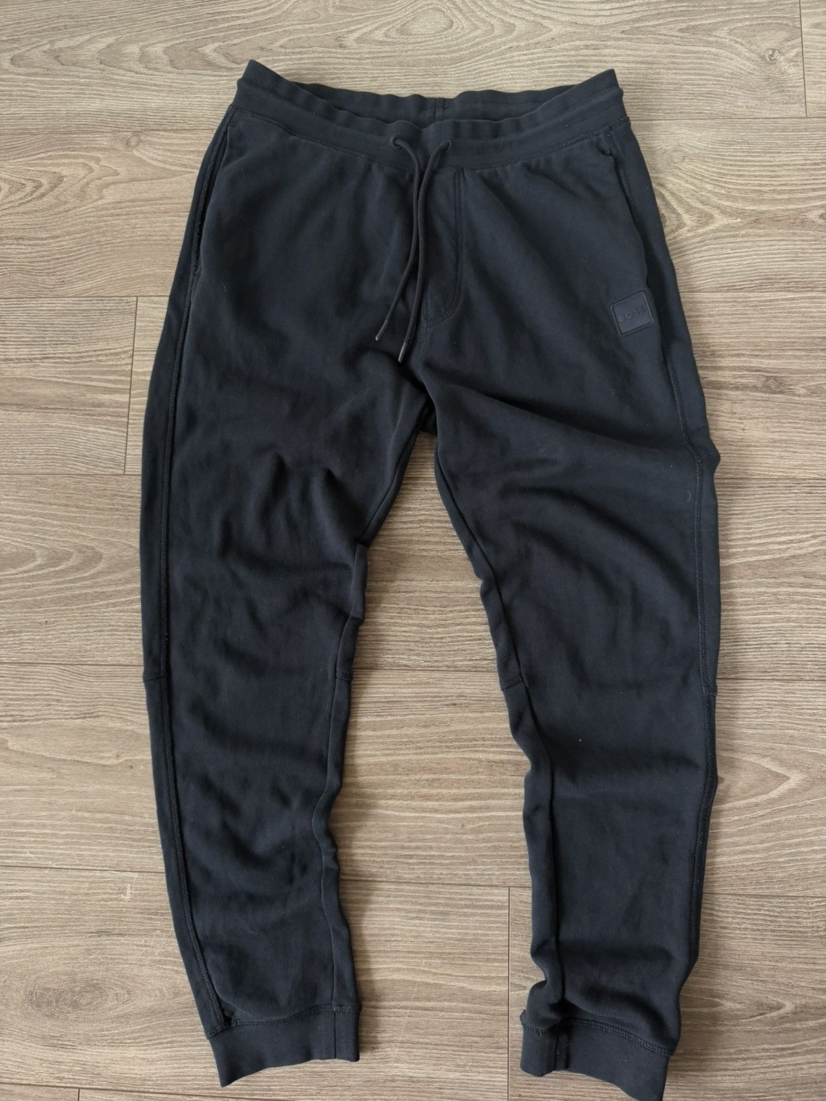 Hugo Boss Hugo Boss Deep Dark Blue Casual Luxury Sweatpants Joggers Size US 32 / EU 48 - 11 Thumbnail