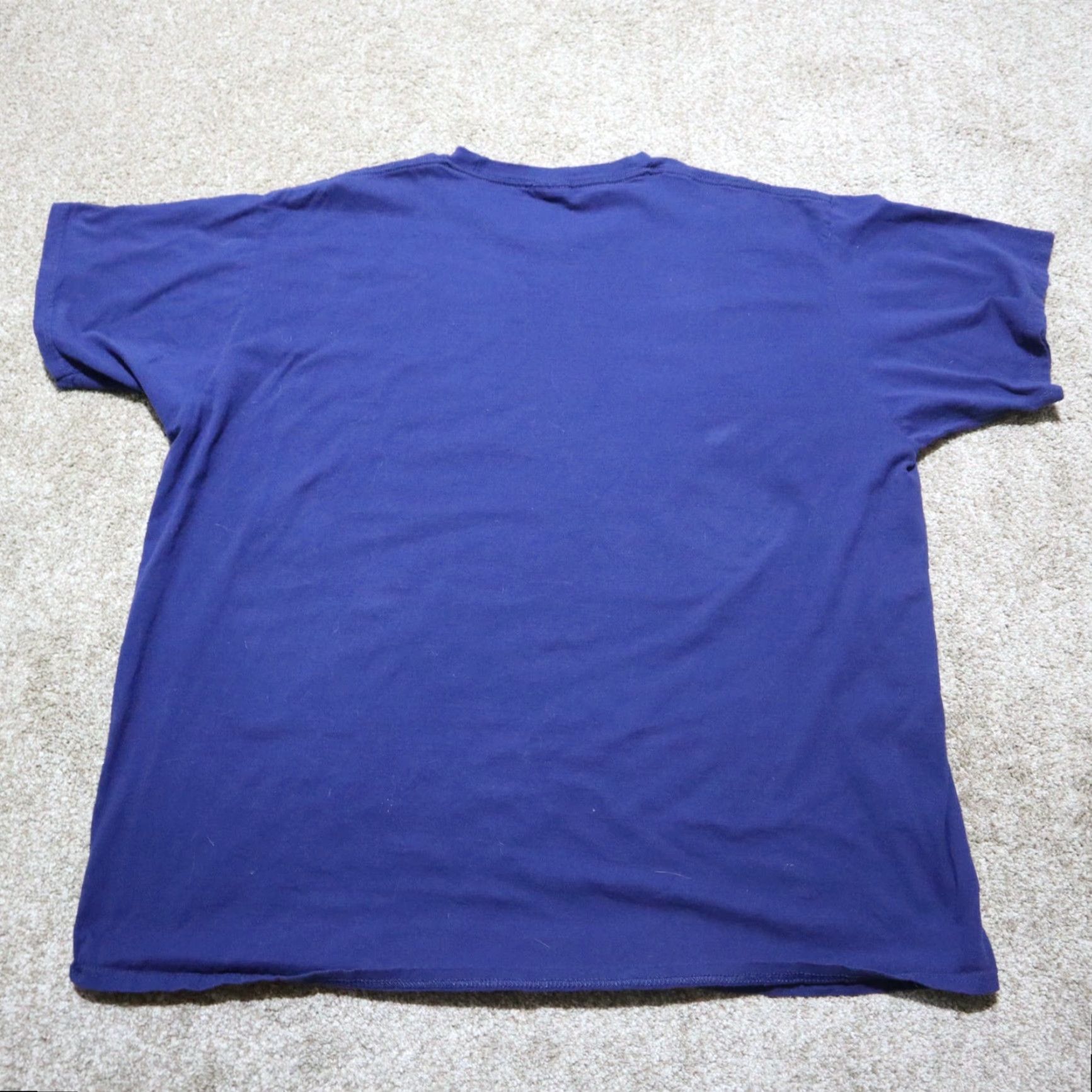 Port & Company Well Played Gravity T-Shirt Adult 2XL Navy Blue 90s Skull Logo Funny Portable: Port & Company Mens Size US XXL / EU 58 / 5 - 7 Thumbnail