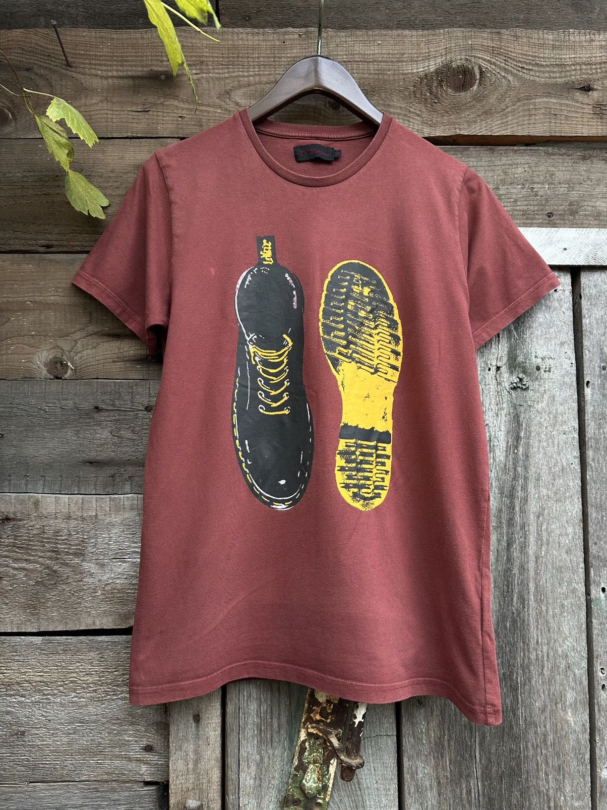 Dr. Martens × Vintage Vintage Dr. Martens Boots Big Logo Tee Size US XS / EU 42 / 0 - 1 Thumbnail