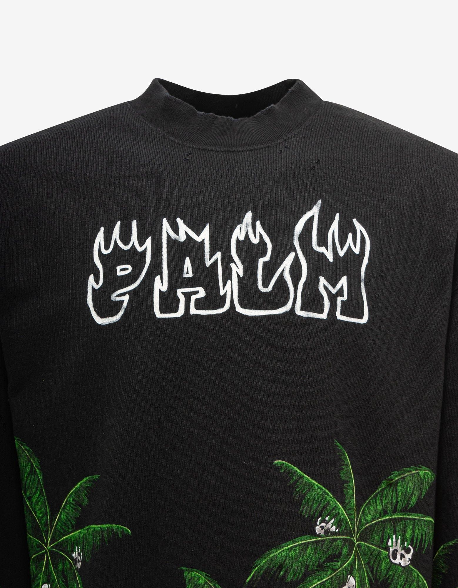 Palm Angels Black Palms & Skull Sweatshirt Size US M / EU 48-50 / 2 - 3 Thumbnail