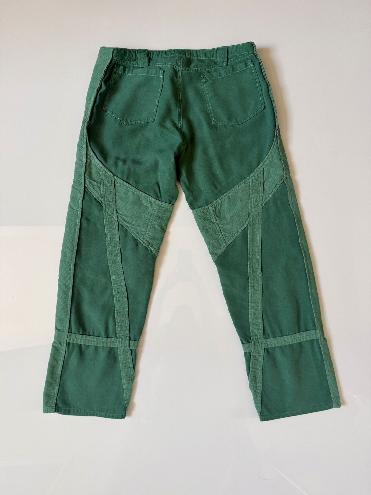 Balenciaga SS 2002 Patchwork Cargos by Nicholas Ghesquière Size 26" / US 2 / IT 38 - 4 Thumbnail