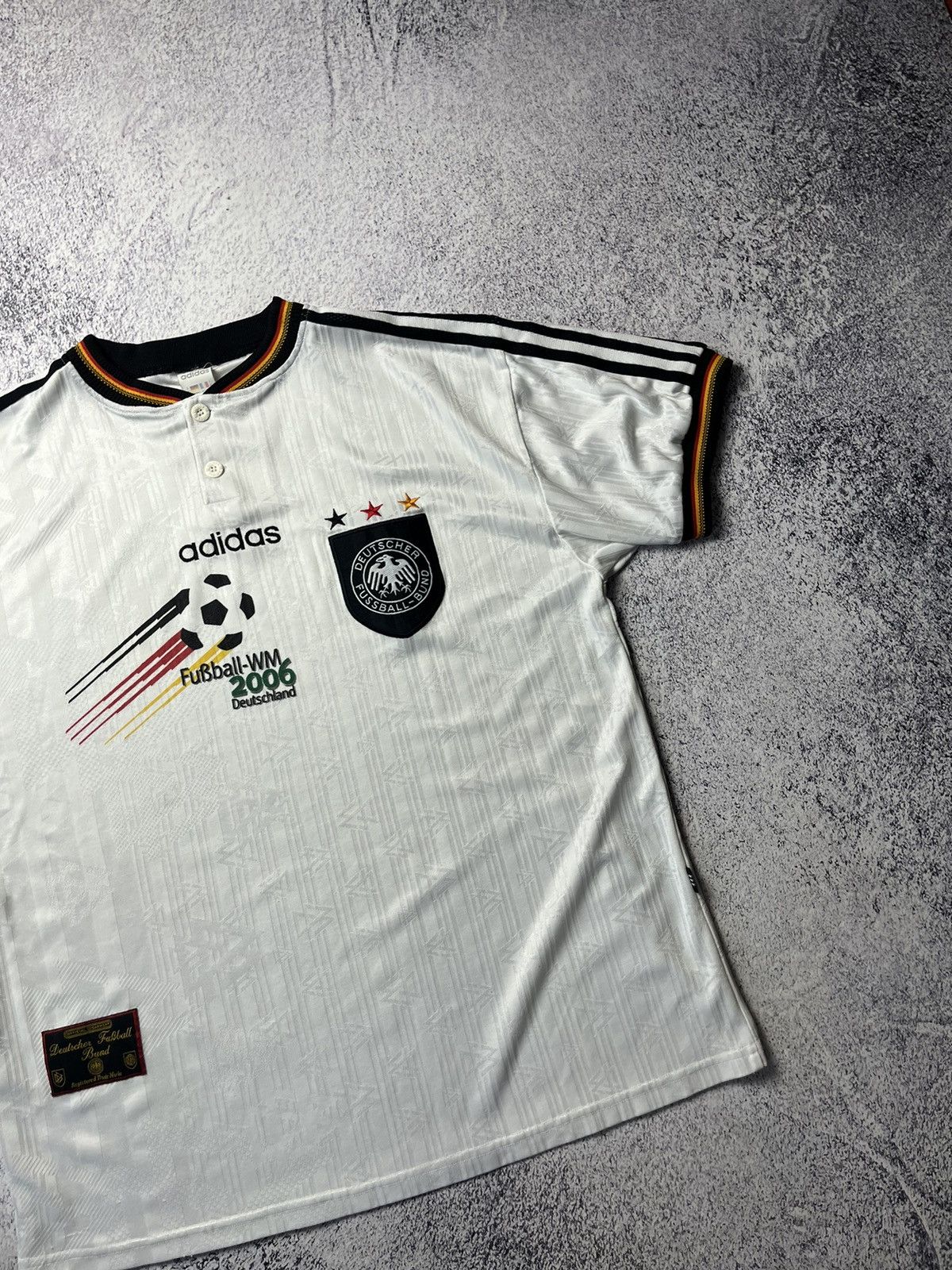 Adidas × Vintage VINTAGE GERMANY 2006 ADIDAS HOME FOOTBALL SHIRT Size US XL / EU 56 / 4 - 4 Thumbnail