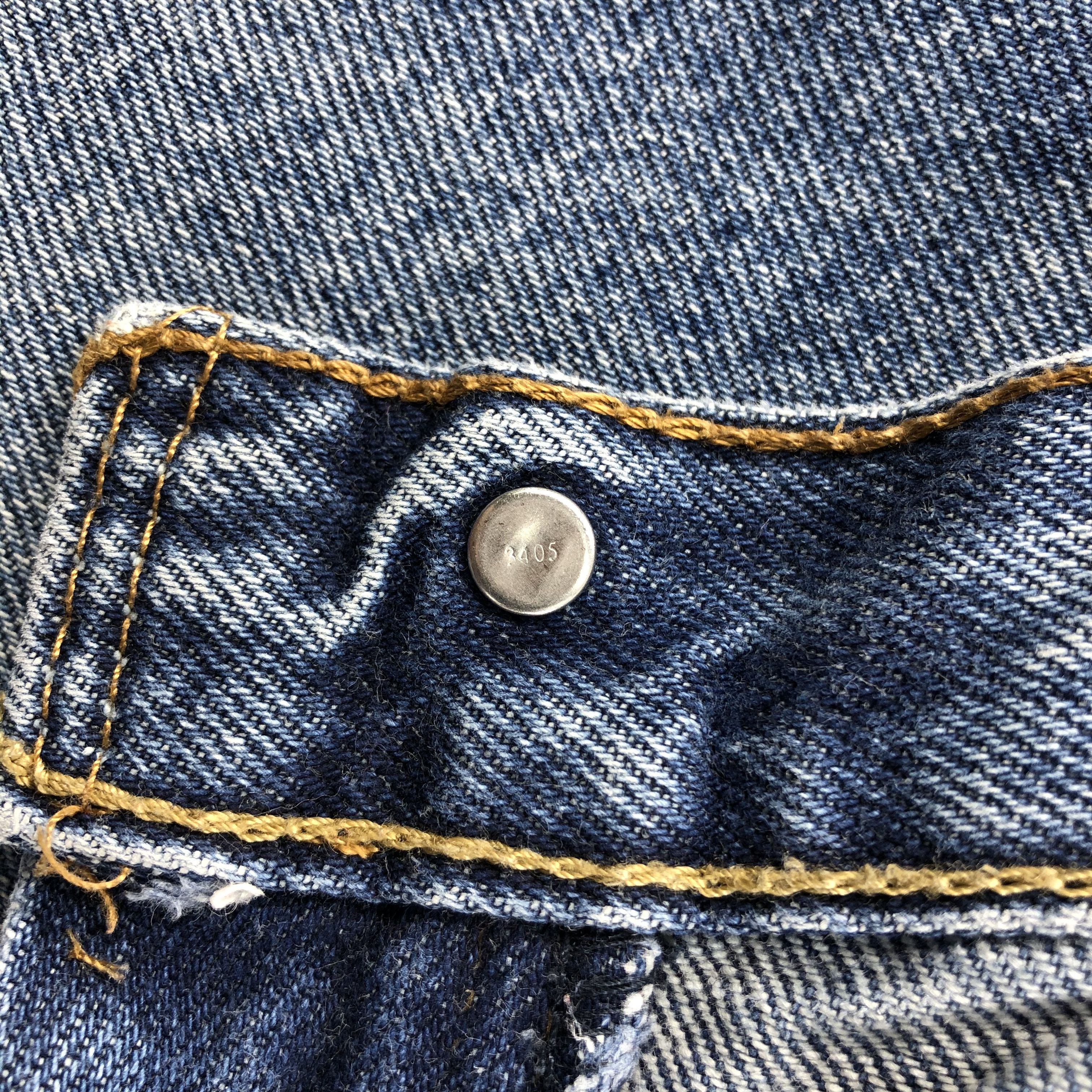 Levi's × Vintage Vintage Levis 505 Jeans-JM1107A Size US 35 - 9 Thumbnail