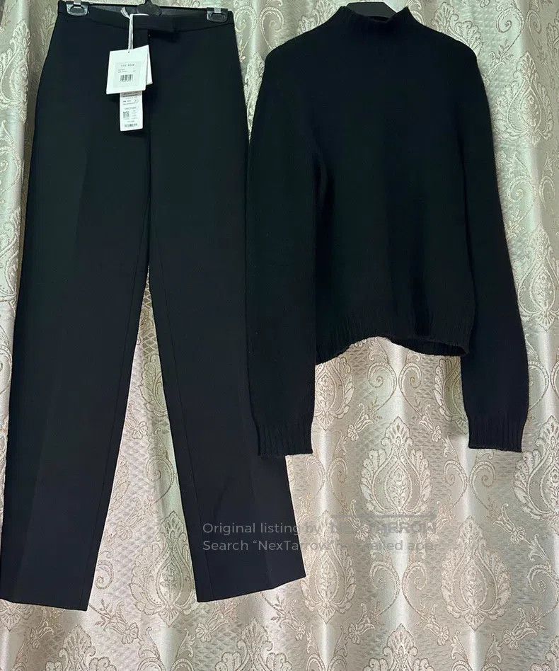 The Row The Row Black Pullover Cashmere Sweater Size S / US 4 / IT 40 - 1 Thumbnail