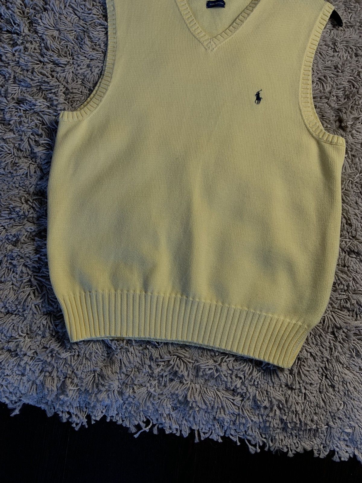Polo Ralph Lauren × Ralph Lauren × Vintage Vintage Polo Ralph Lauren yellow Vest Size US S / EU 44-46 / 1 - 3 Thumbnail