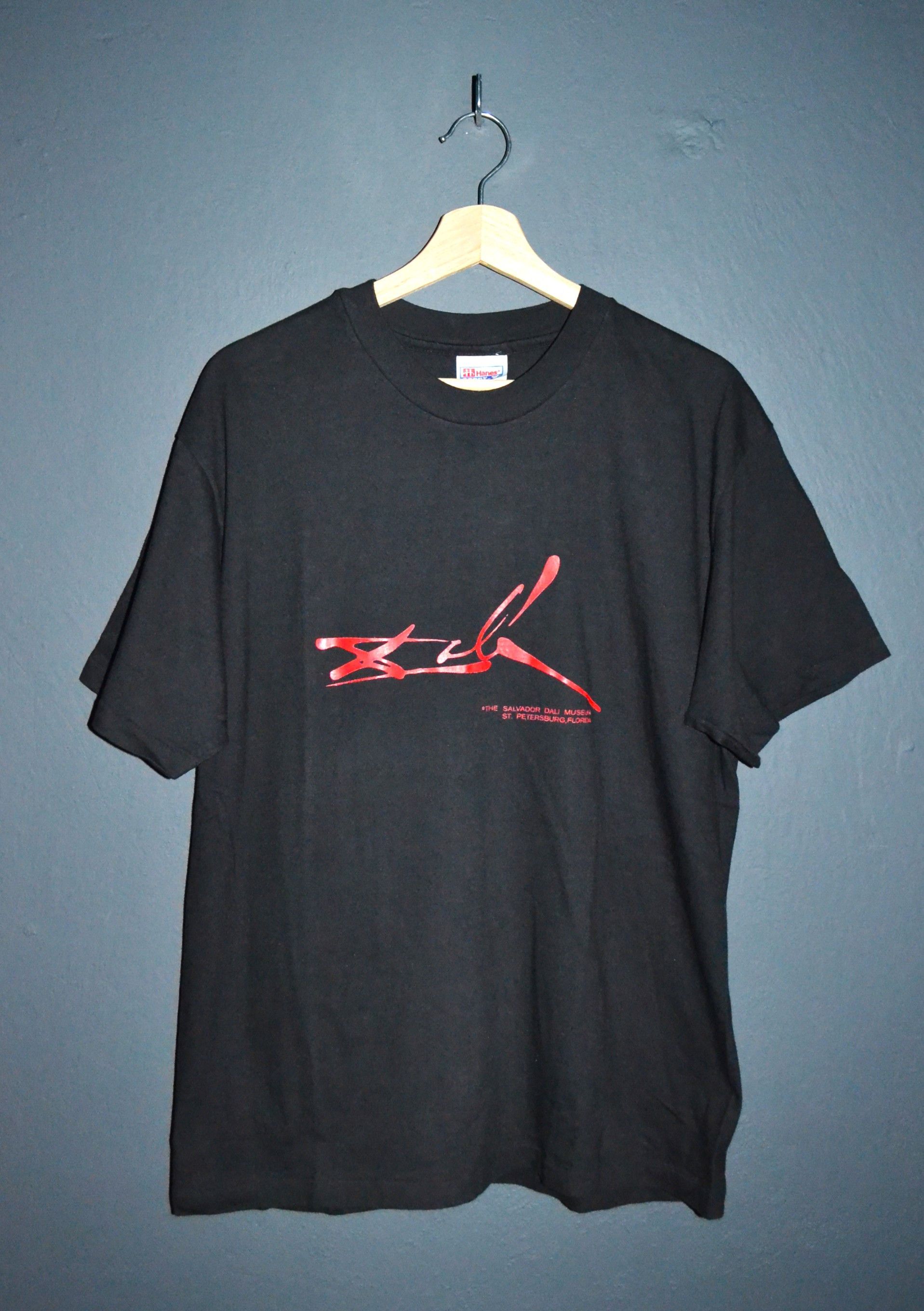 Vintage Salvador Dali 1990s Single Stitch L Art Museum Tee Florida Size US L / EU 52-54 / 3 - 3 Thumbnail