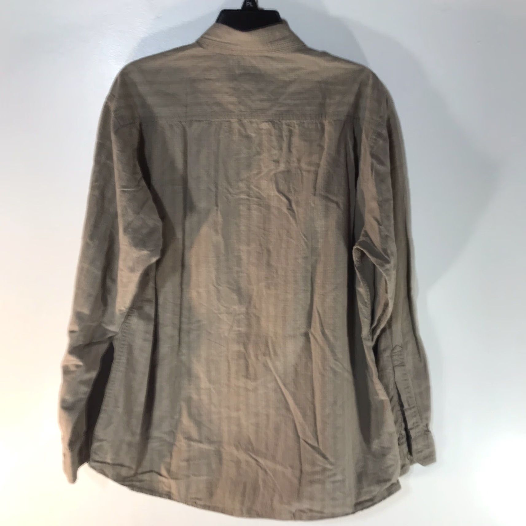 Vintage Columbia Button-Up Shirt Mens L Khaki Knit Cotton Classic 90s/Workwear (Breathable, Lightweight) Size US L / EU 52-54 / 3 - 3 Thumbnail