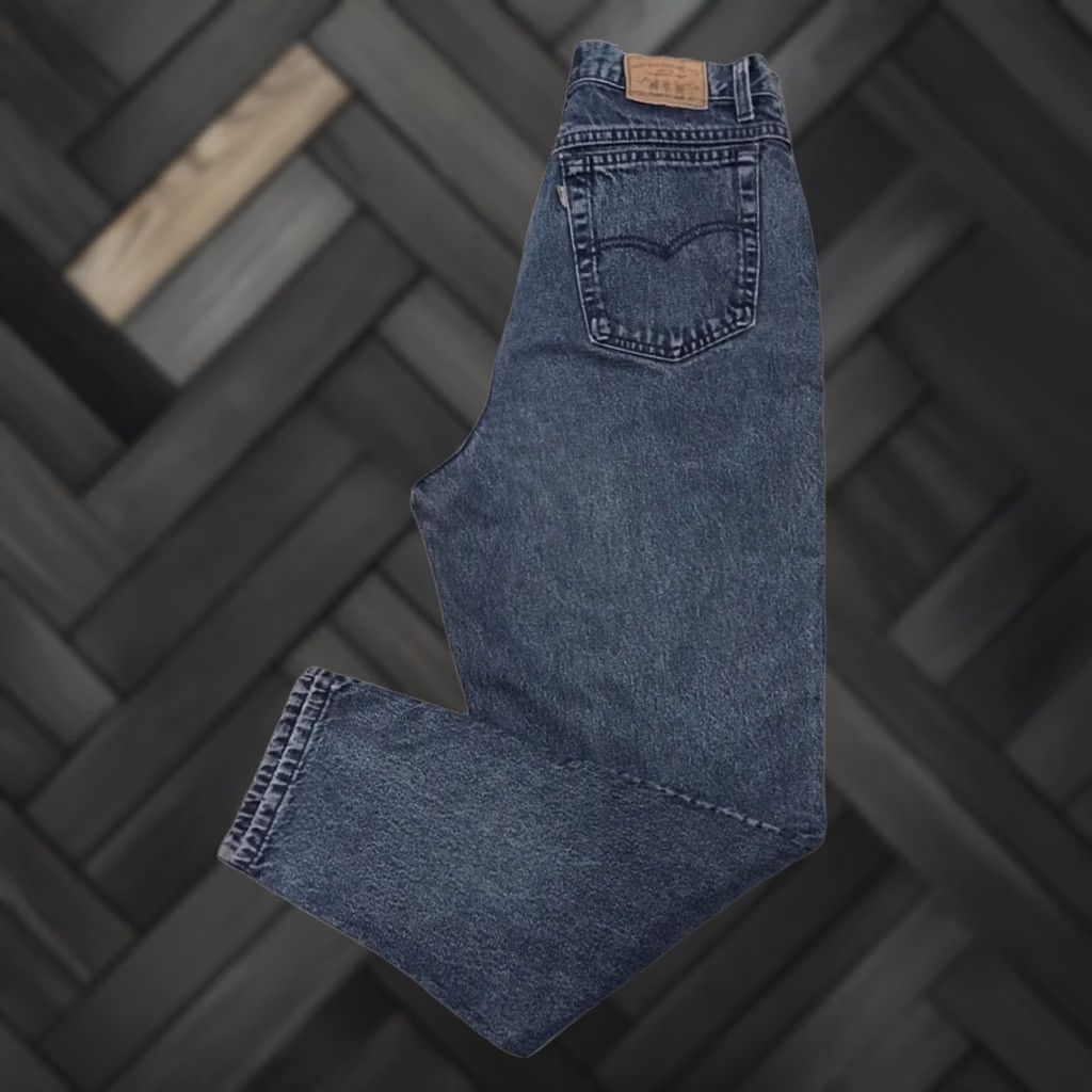 Levi's VINTAGE Levi’s 900 Series Jeans High Waist Tapered Leg 14 32 in Waist Mom Jeans Blue Denim USA Handcrafted Size 36" / US 14 / IT 50 - 1 Thumbnail