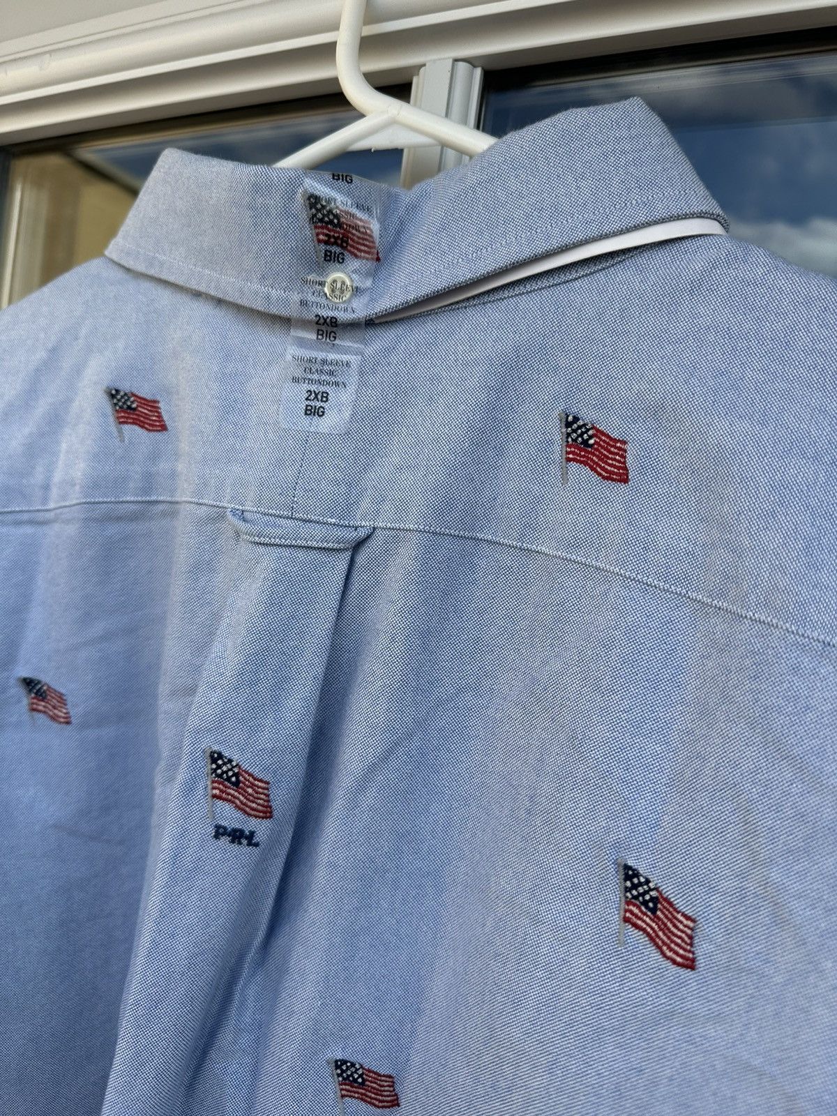 Polo Ralph Lauren × Ralph Lauren Polo Ralph Lauren USA Flag Logo Monogram shirt short sleeve Size US XXL / EU 58 / 5 - 7 Thumbnail
