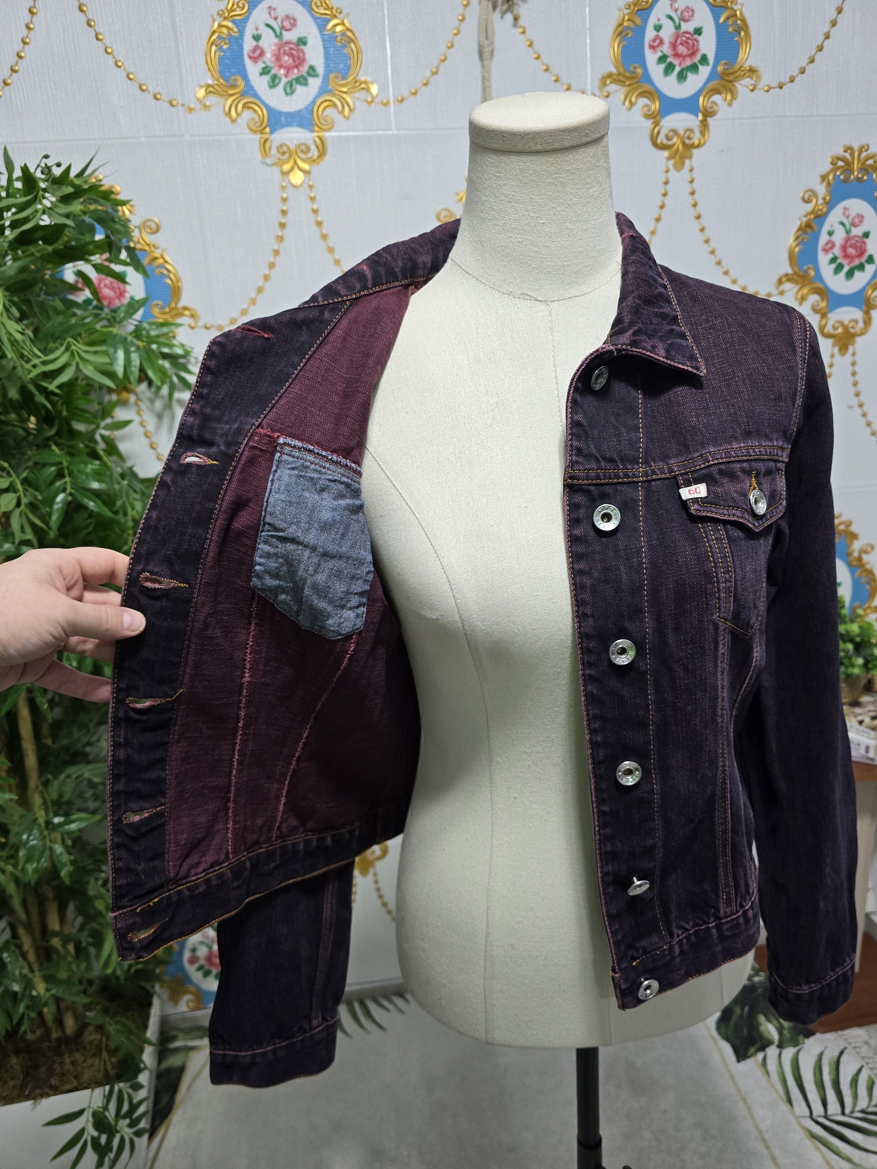 Miss Sixty MISS SIXTY vintage Denim Jacket with red accent 😍 Size L / US 10 / IT 46 - 12 Thumbnail