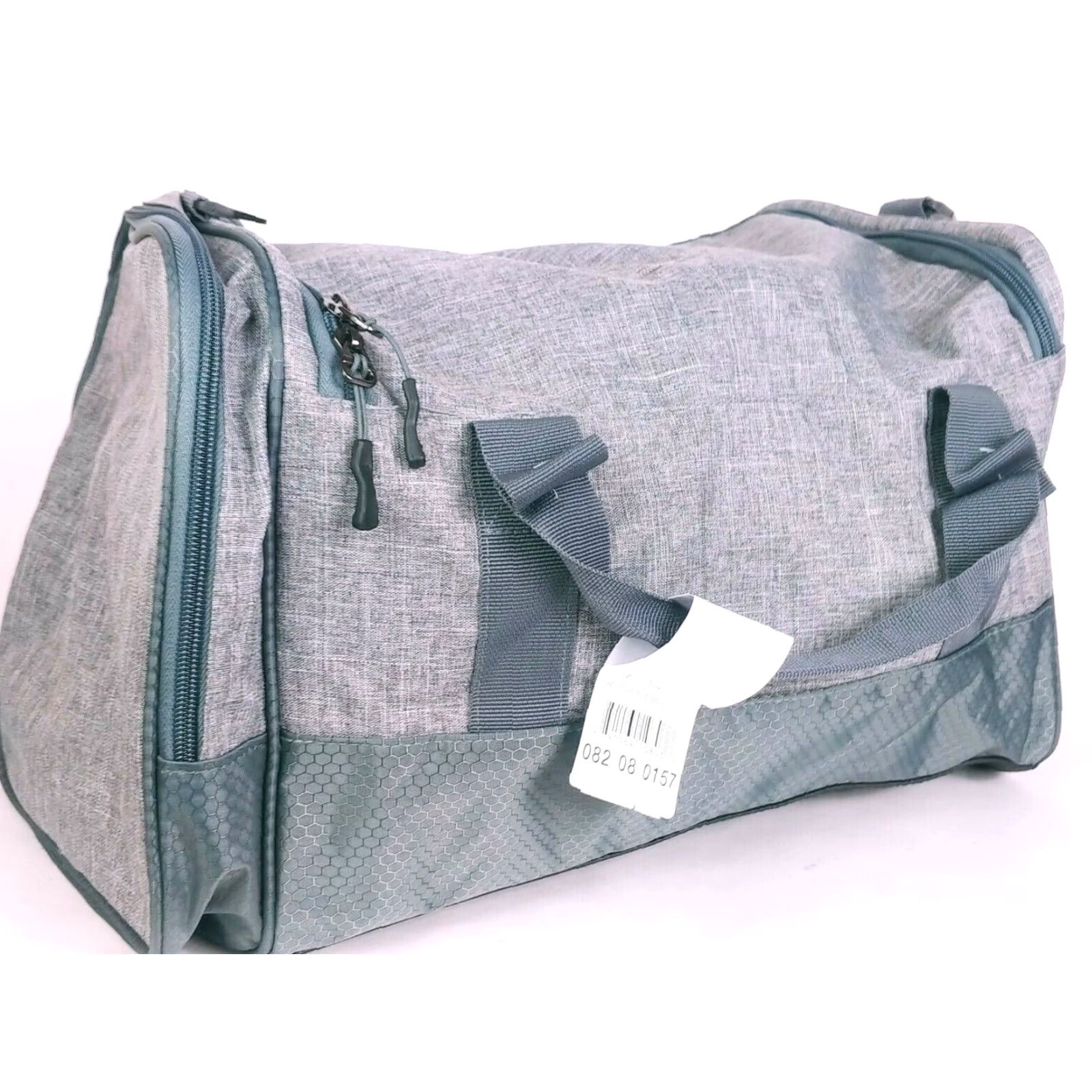 Champion Champion Duffel Bag Grey School Sport Gym Travel Workout 18" 4 Pocket Mens Womens Boys Girls Size ONE SIZE - 5 Thumbnail