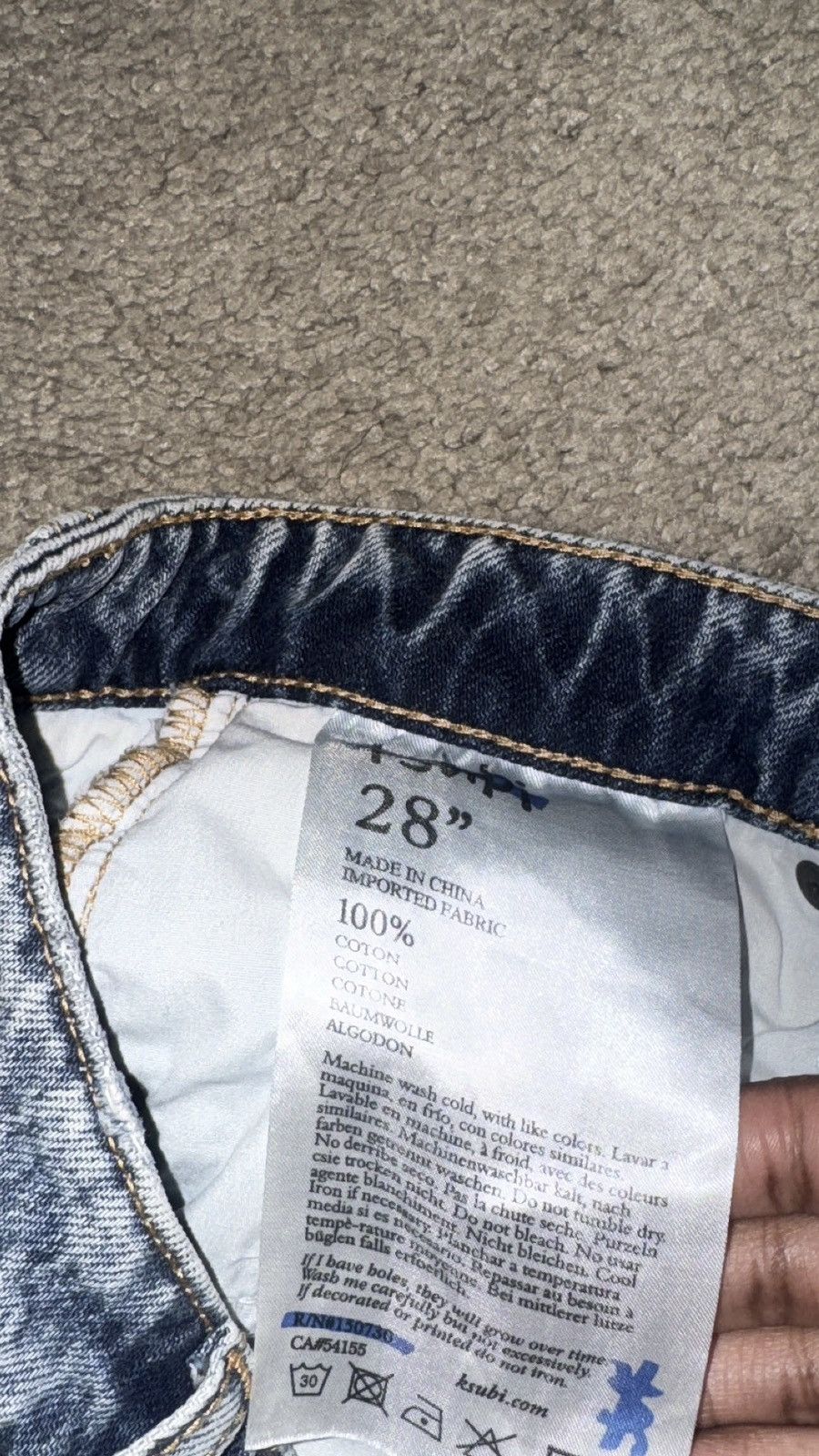 Ksubi Ksubi Women Playback Haven Spilt Denim Size 28" / US 6 / IT 42 - 5 Thumbnail