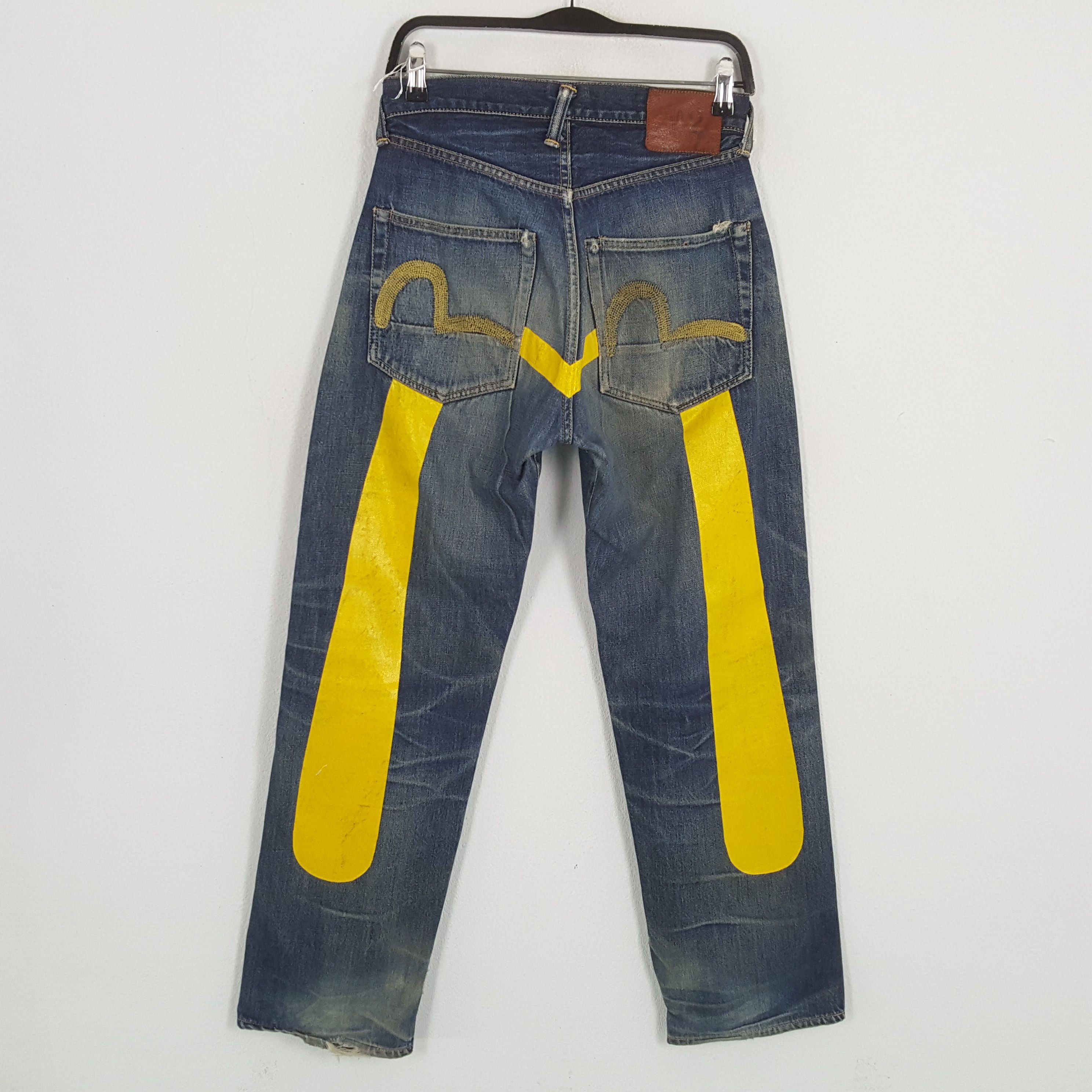 EVISU Japanese Brand Streetwear Custom Daicock Jeans dp1