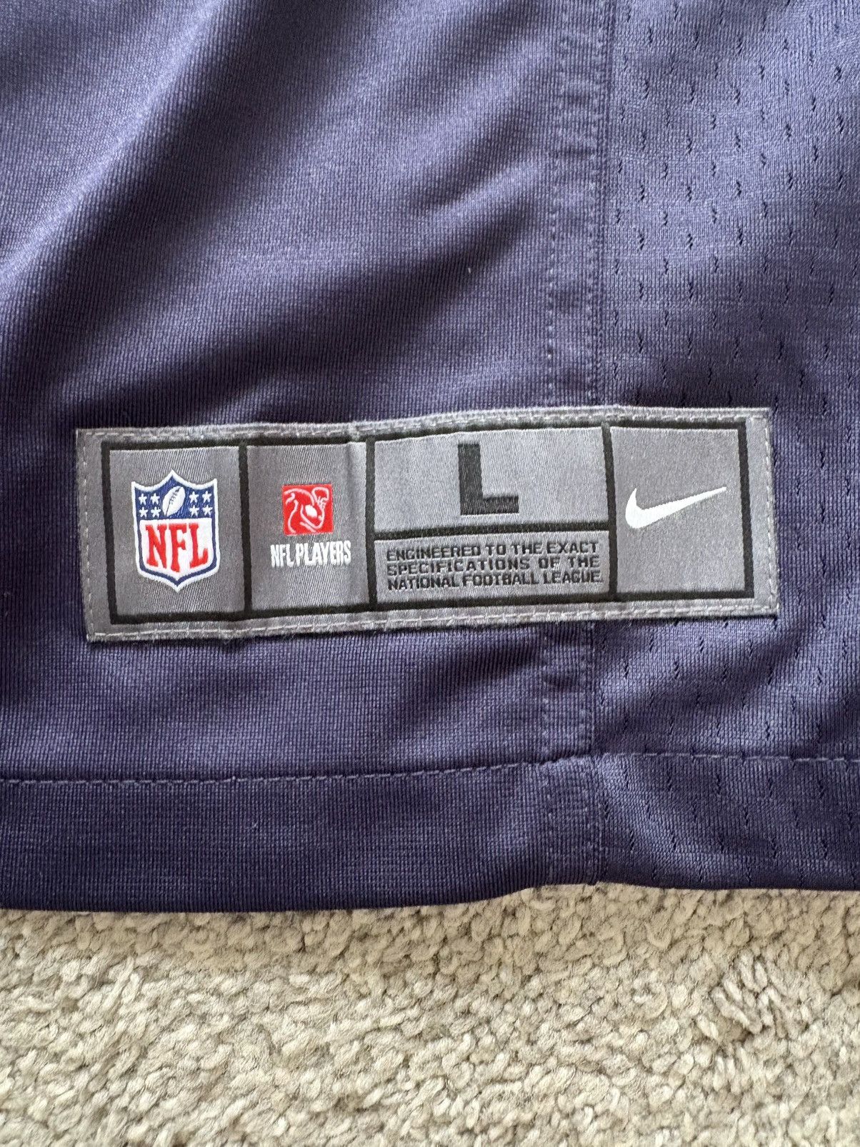Nike Nike Chicago Bears “Justin Fields” Jersey Size US L / EU 52-54 / 3 - 3 Thumbnail