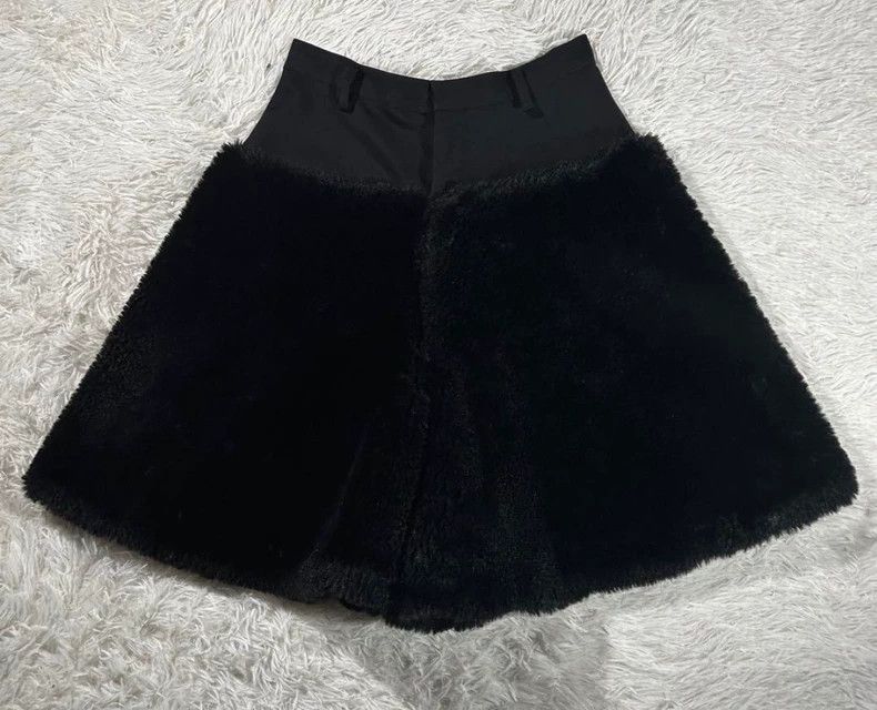 Comme des Garcons Comme Des Garcons size S Fur puffy flared half pants short Size 24" / US 00 / IT 34 - 4 Thumbnail