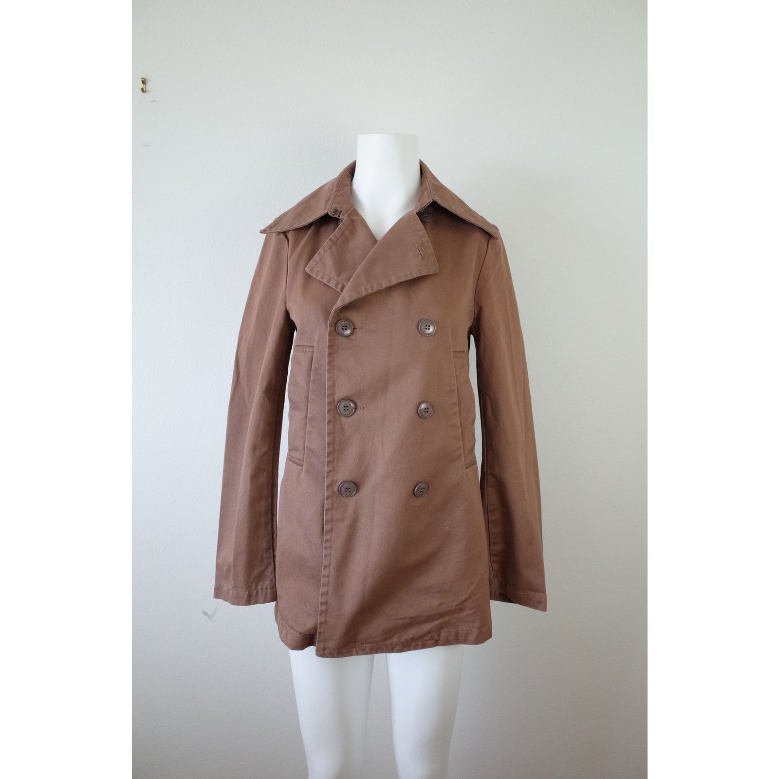 Zucca Zucca Travail Cotton Peacoat Jacket Size 0 XS/S Size S / US 4 / IT 40 - 10 Thumbnail